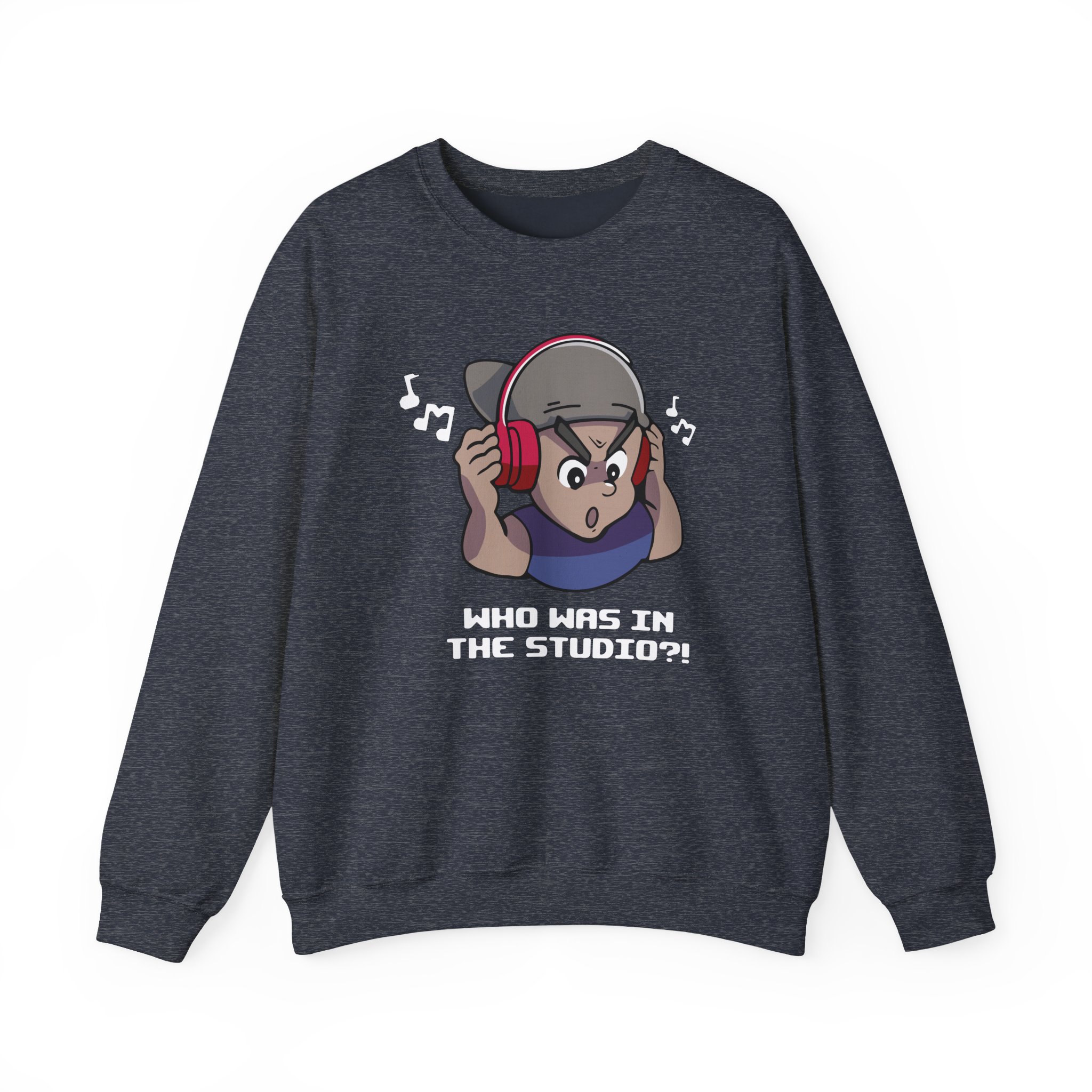 Dashie Who Was in the Studio Unisex Heavy Blendâ„¢ Crewneck Sweatshirt