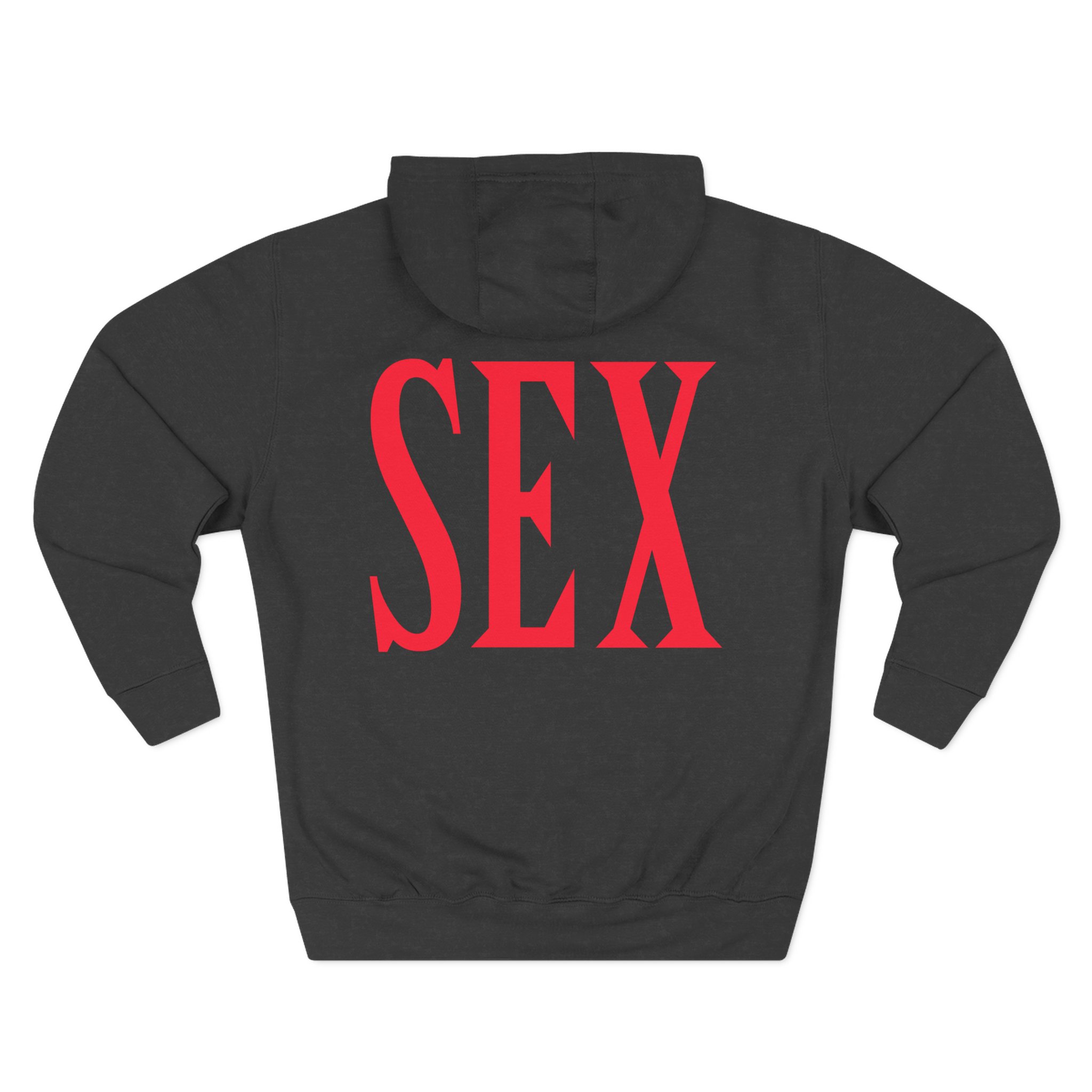 Sexmane Three-Panel Fleece Hoodie