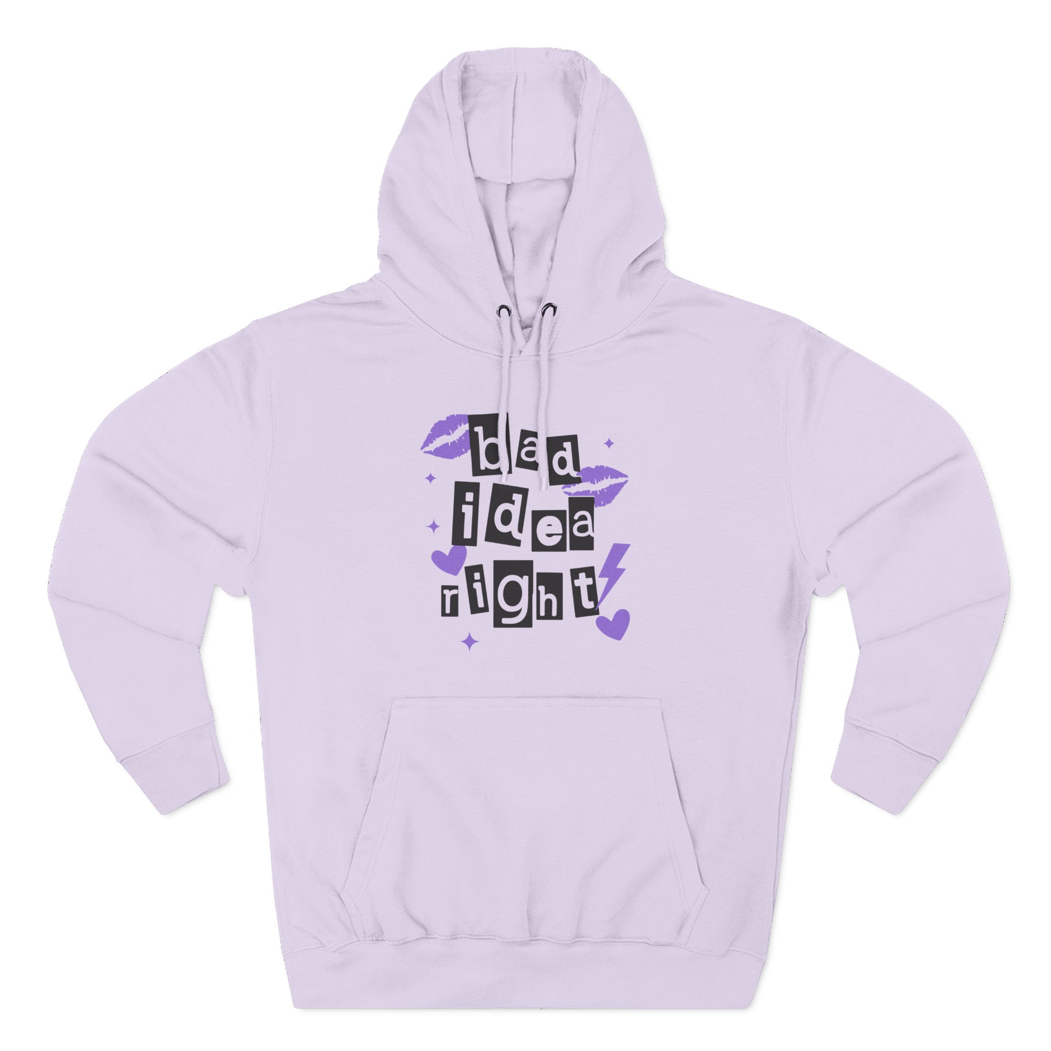 Bad Ideas Three-Panel Fleece Hoodie