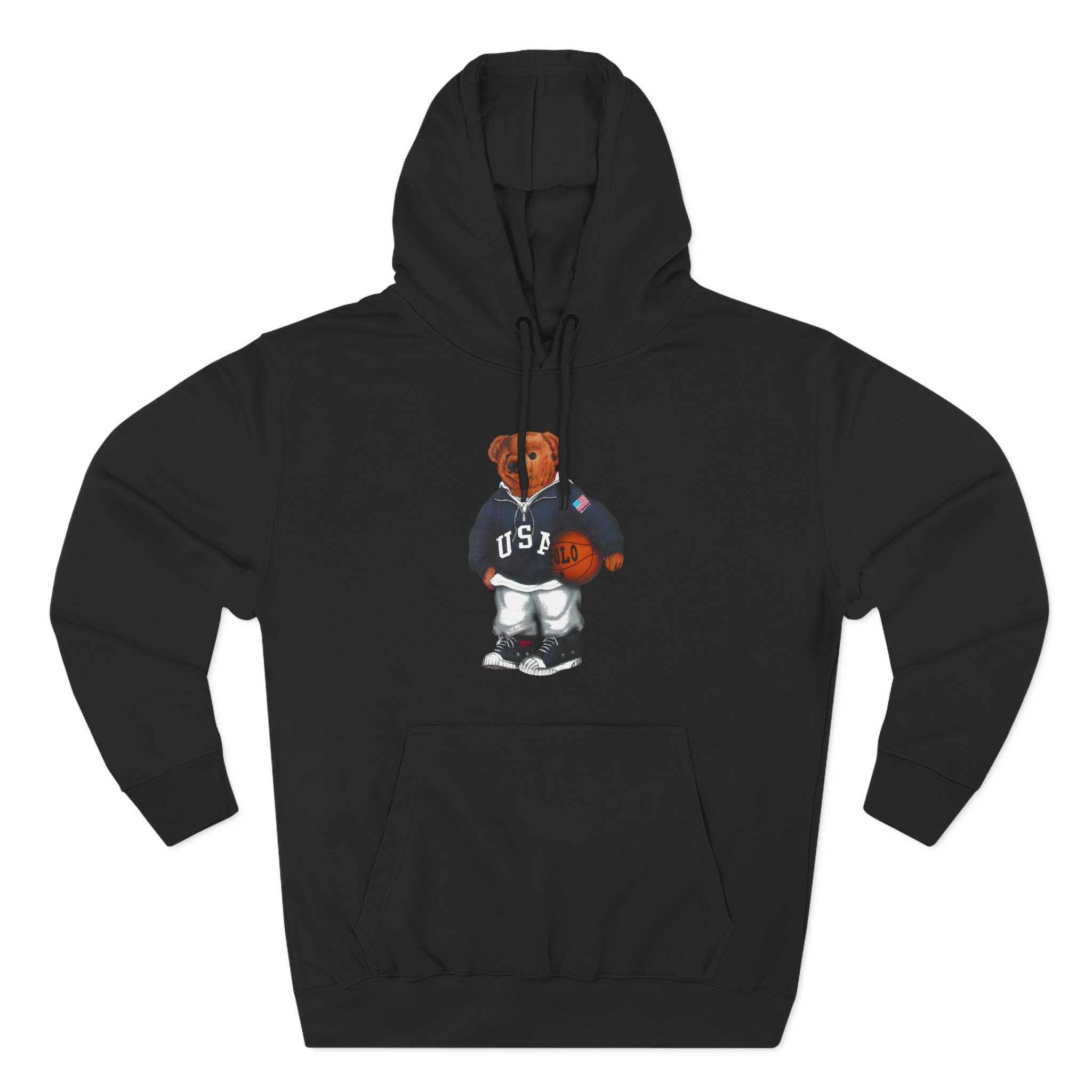 Nasty NST Bear Three-Panel Fleece Hoodie