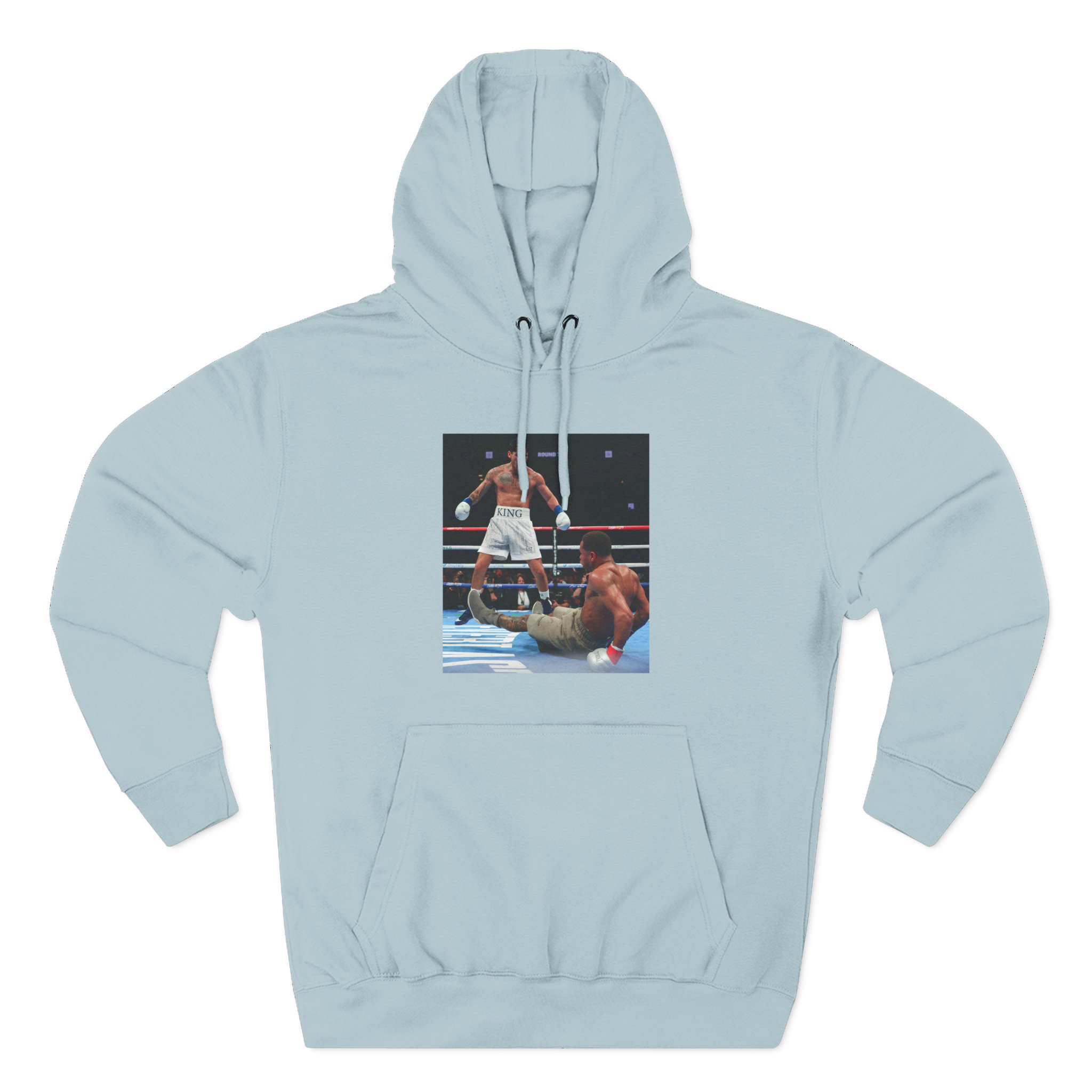 Ryan Garcia Knocks Down Devin Haney Three-Panel Fleece Hoodie
