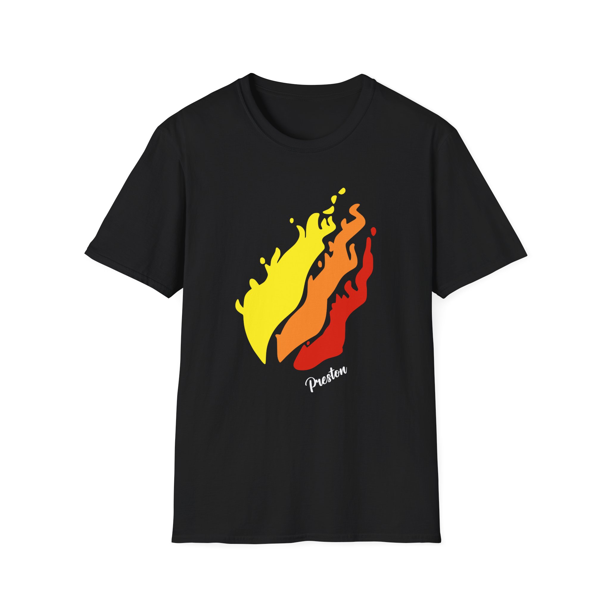 Preston Flame Unisex Softstyle T-Shirt