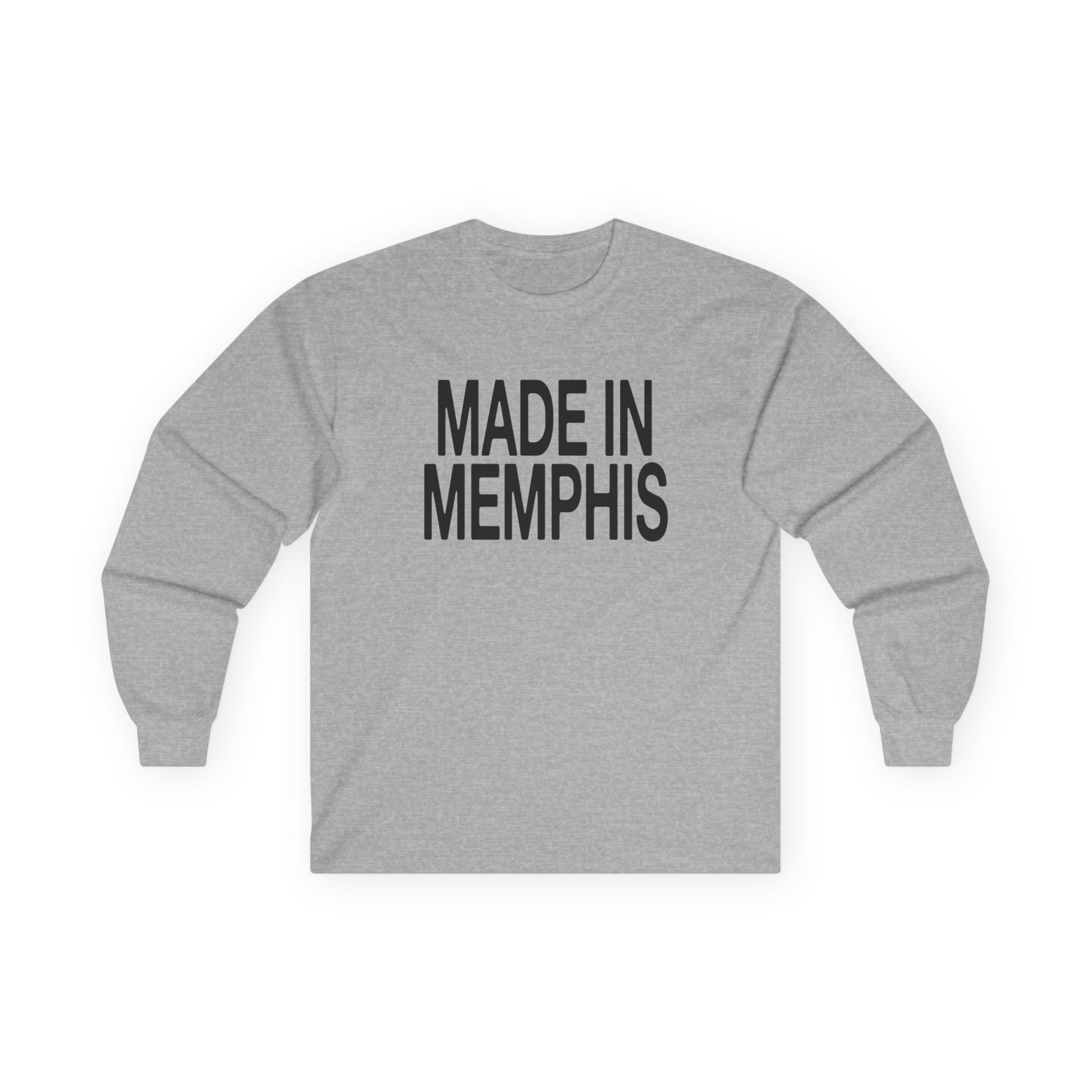 JT Made in Memphis Unisex Ultra Cotton Long Sleeve Tee