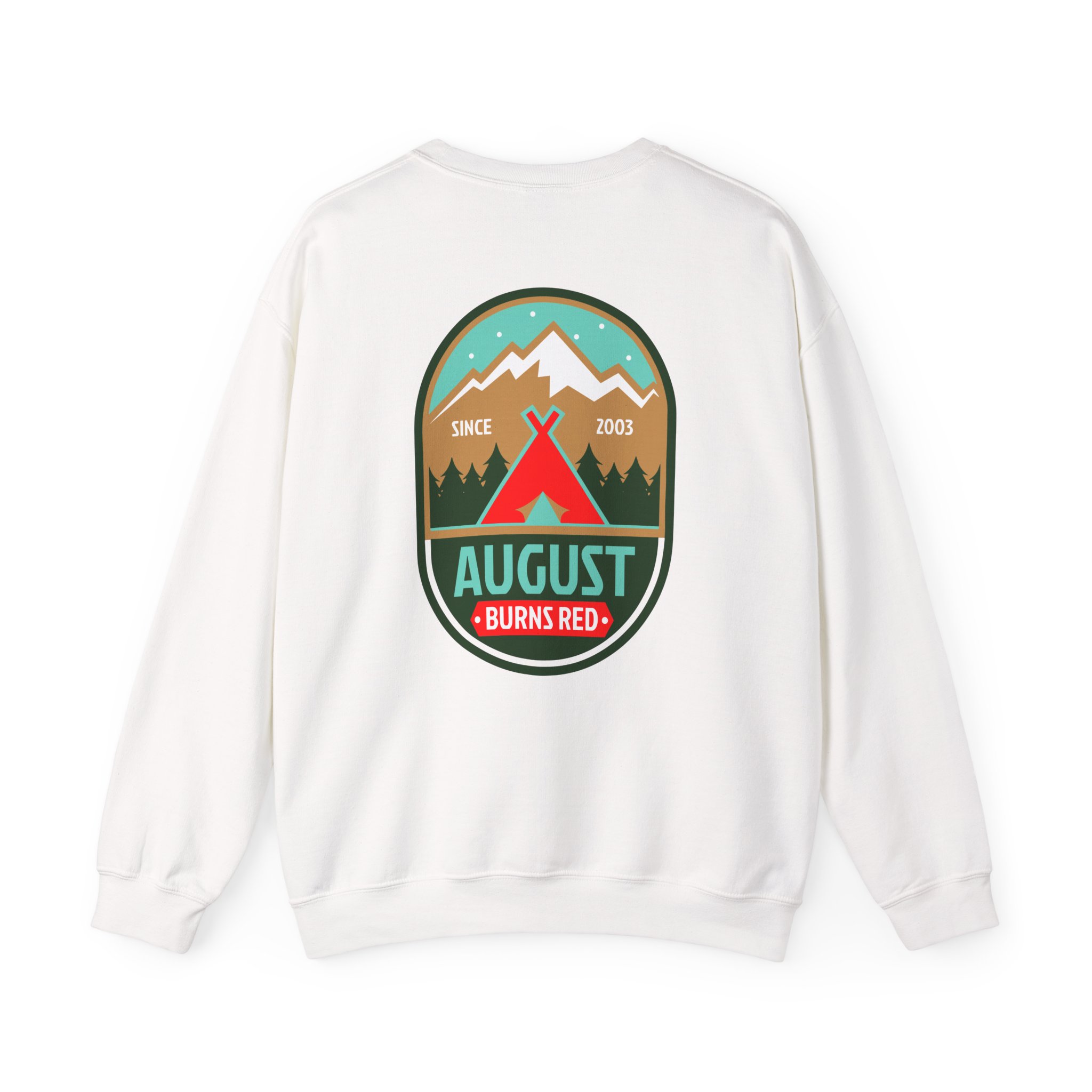 August Burns Red Tent Unisex Heavy Blendâ„¢ Crewneck Sweatshirt