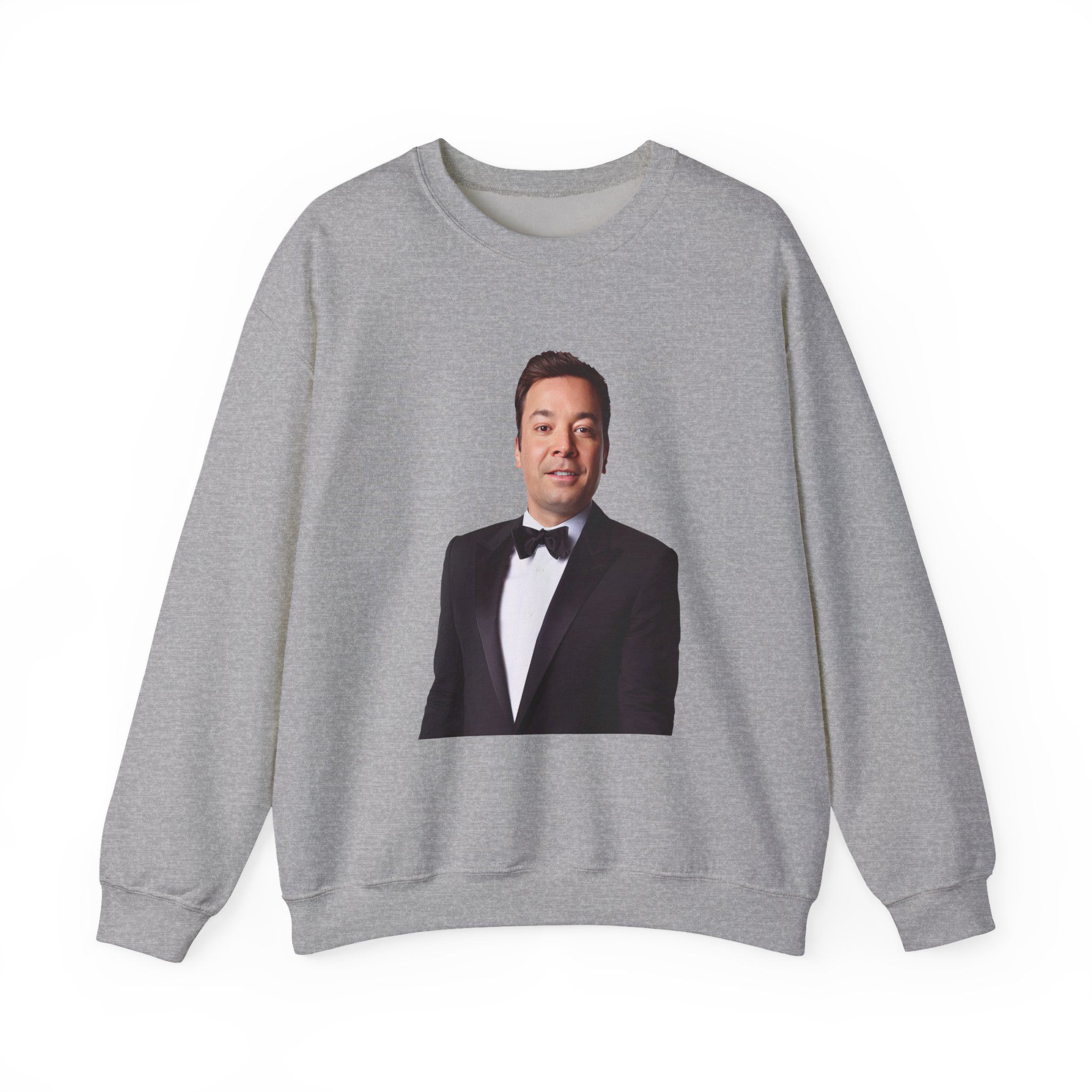 Jimmy Fallon Holiday Seasoning Unisex Heavy Blendâ„¢ Crewneck Sweatshirt