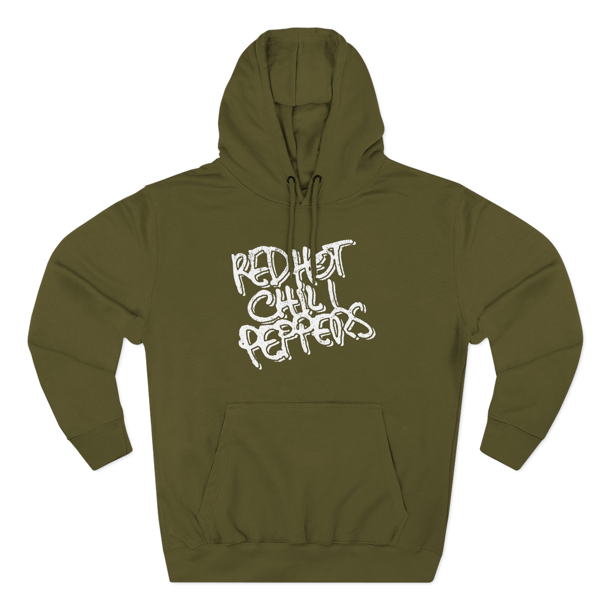 Red Hot Chili Peppers Logo Three-Panel Fleece Hoodie