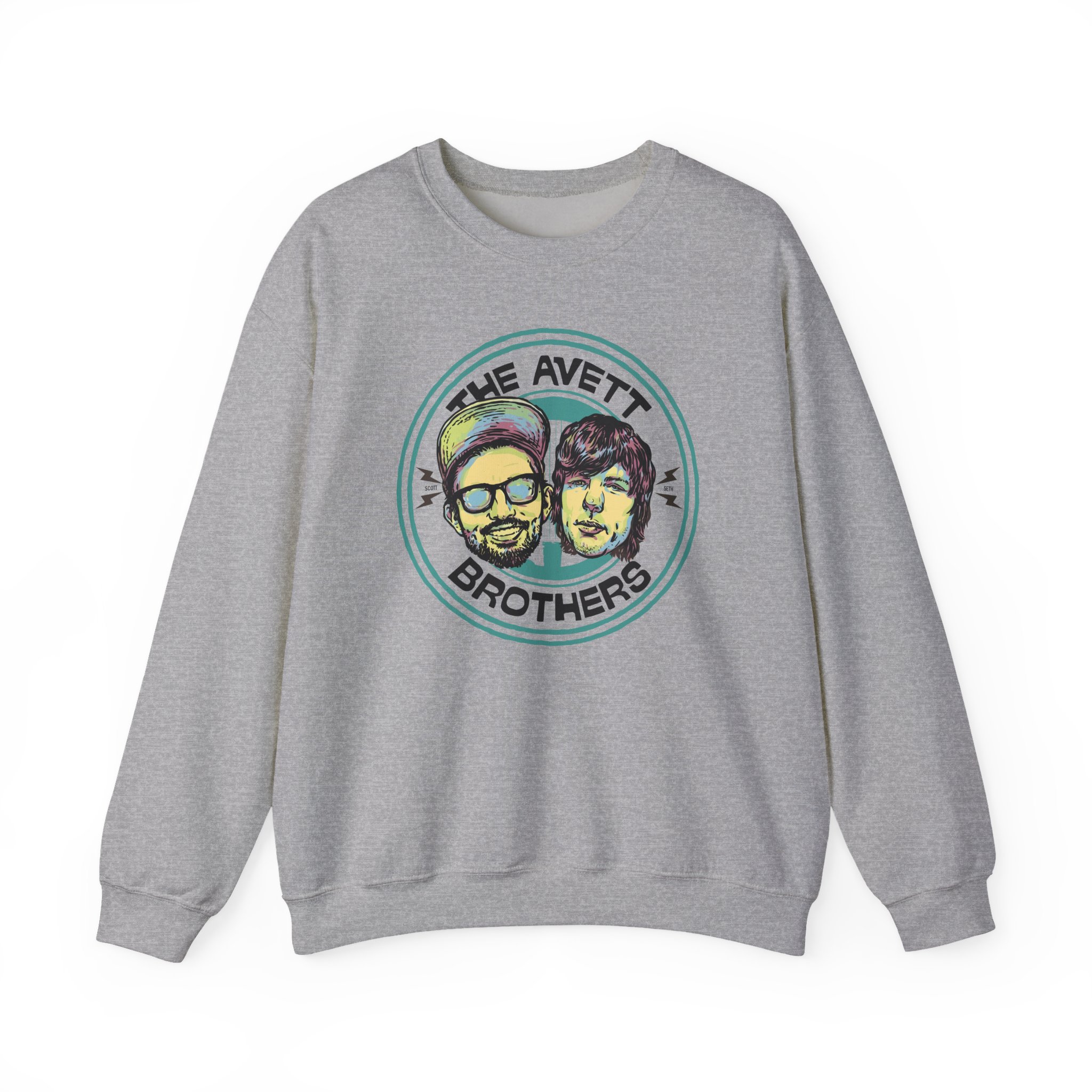 Avett Brothers Kid's Home Tour Unisex Heavy Blendâ„¢ Crewneck Sweatshirt
