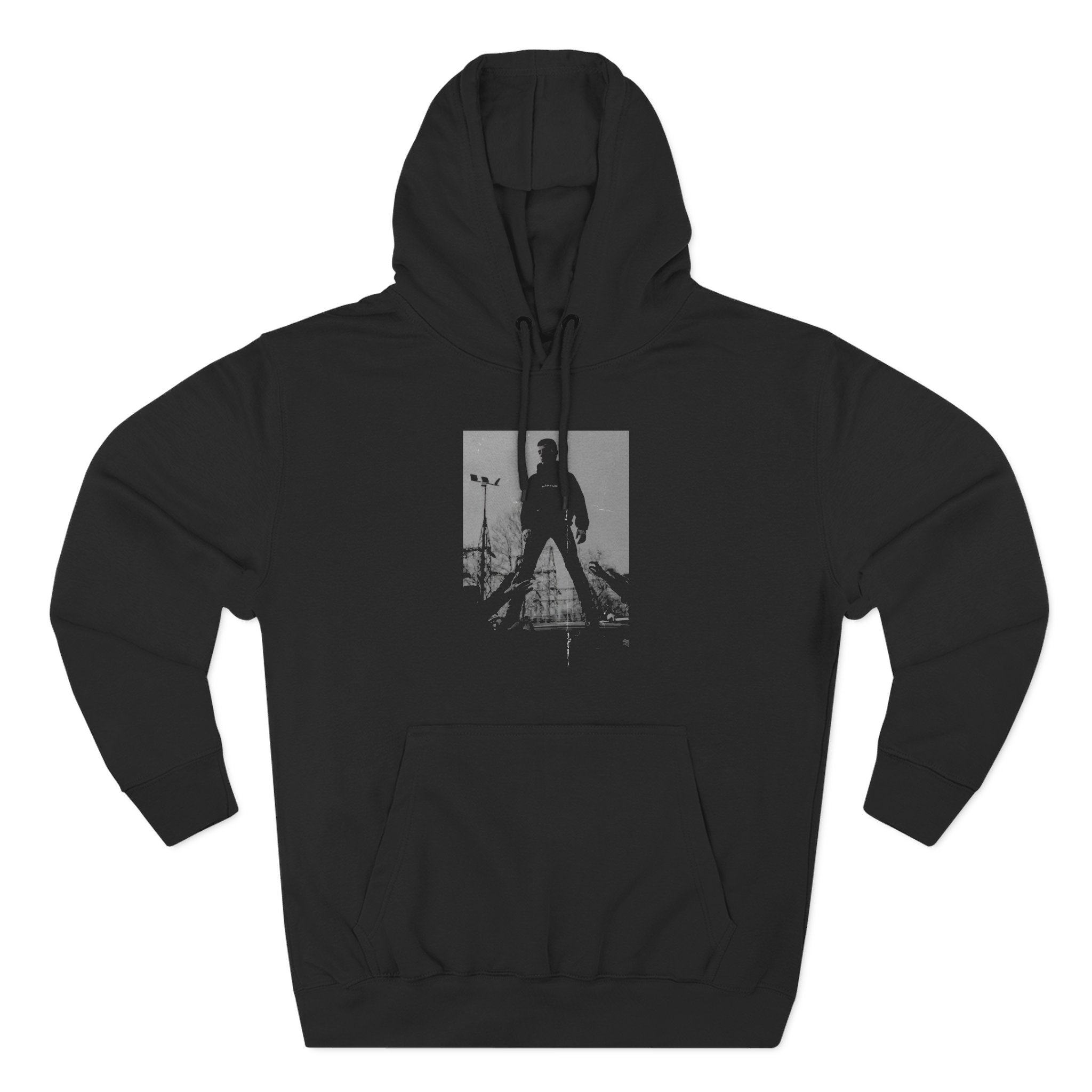 Nayt Three-Panel Fleece Hoodie