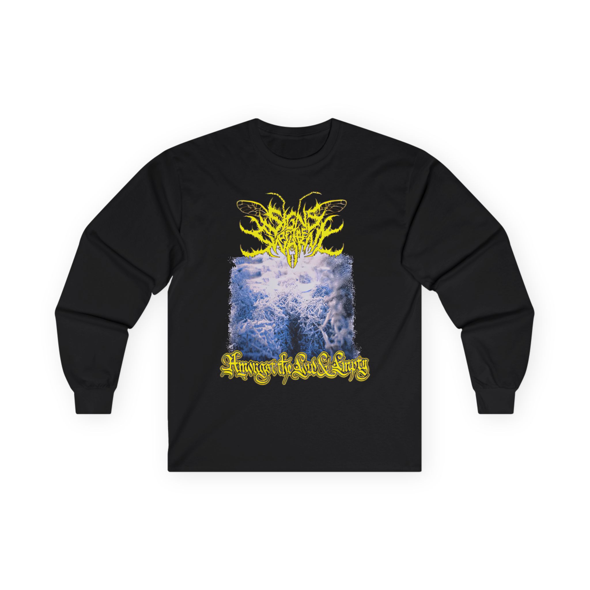 Signs of the Swarm "Amongst the Low & Empty Tie-dye Unisex Ultra Cotton Long Sleeve Tee