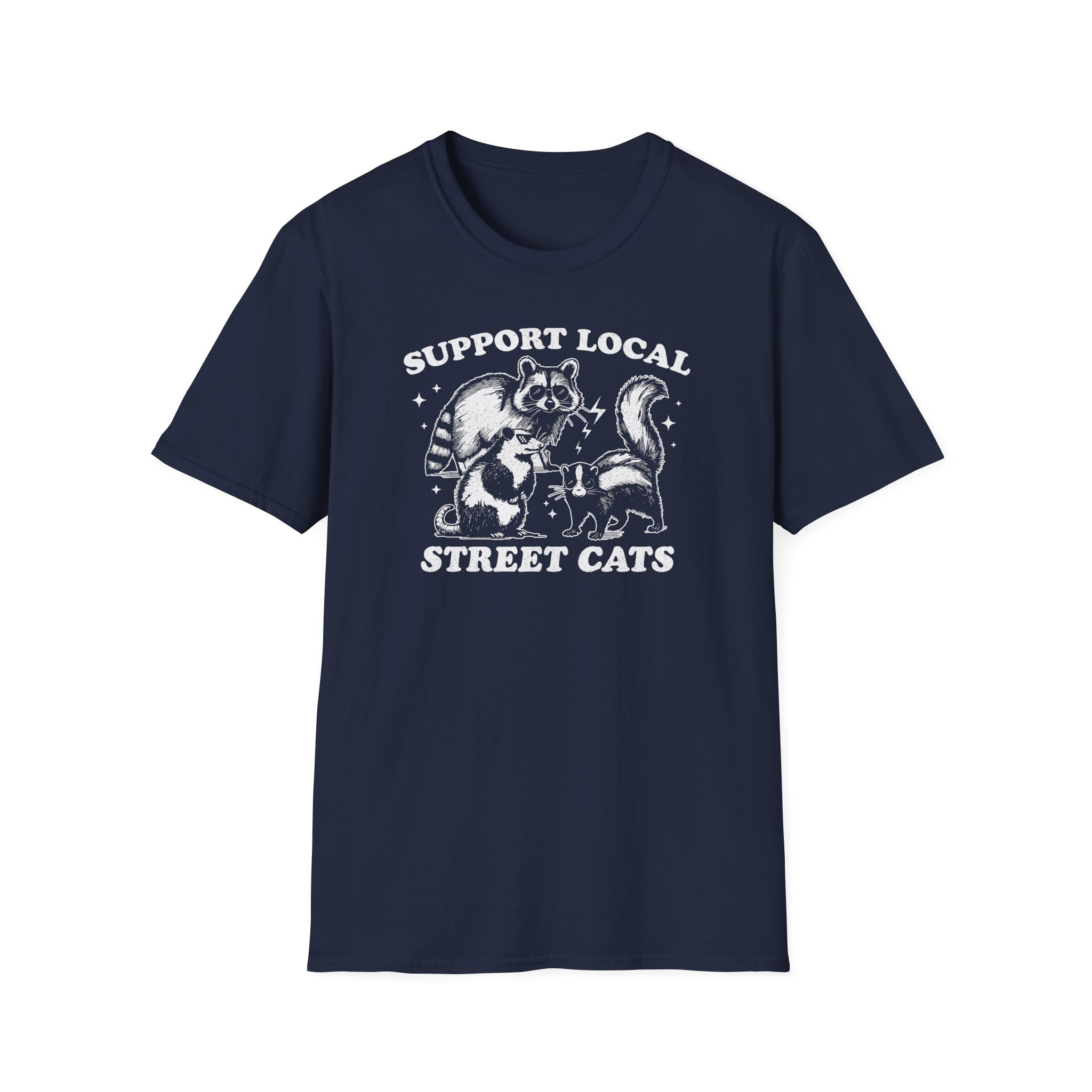 Zingara Support Local Street Cats Unisex Softstyle T-Shirt
