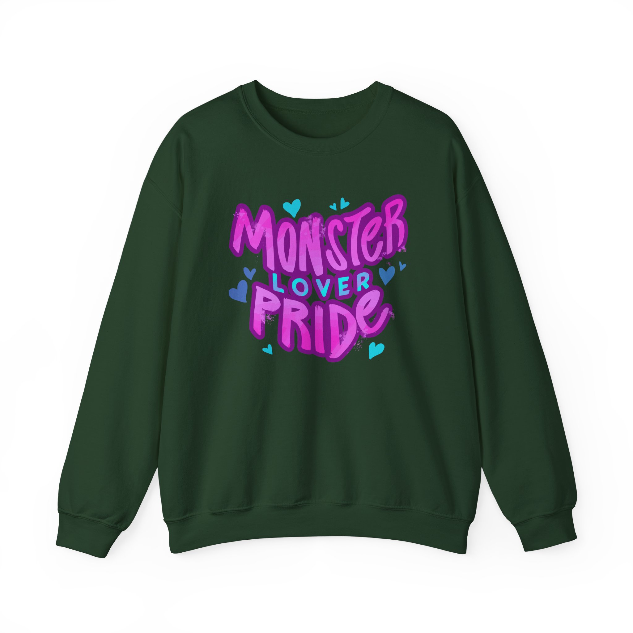 Vivziepop Monster Lover Pride Unisex Heavy Blendâ„¢ Crewneck Sweatshirt