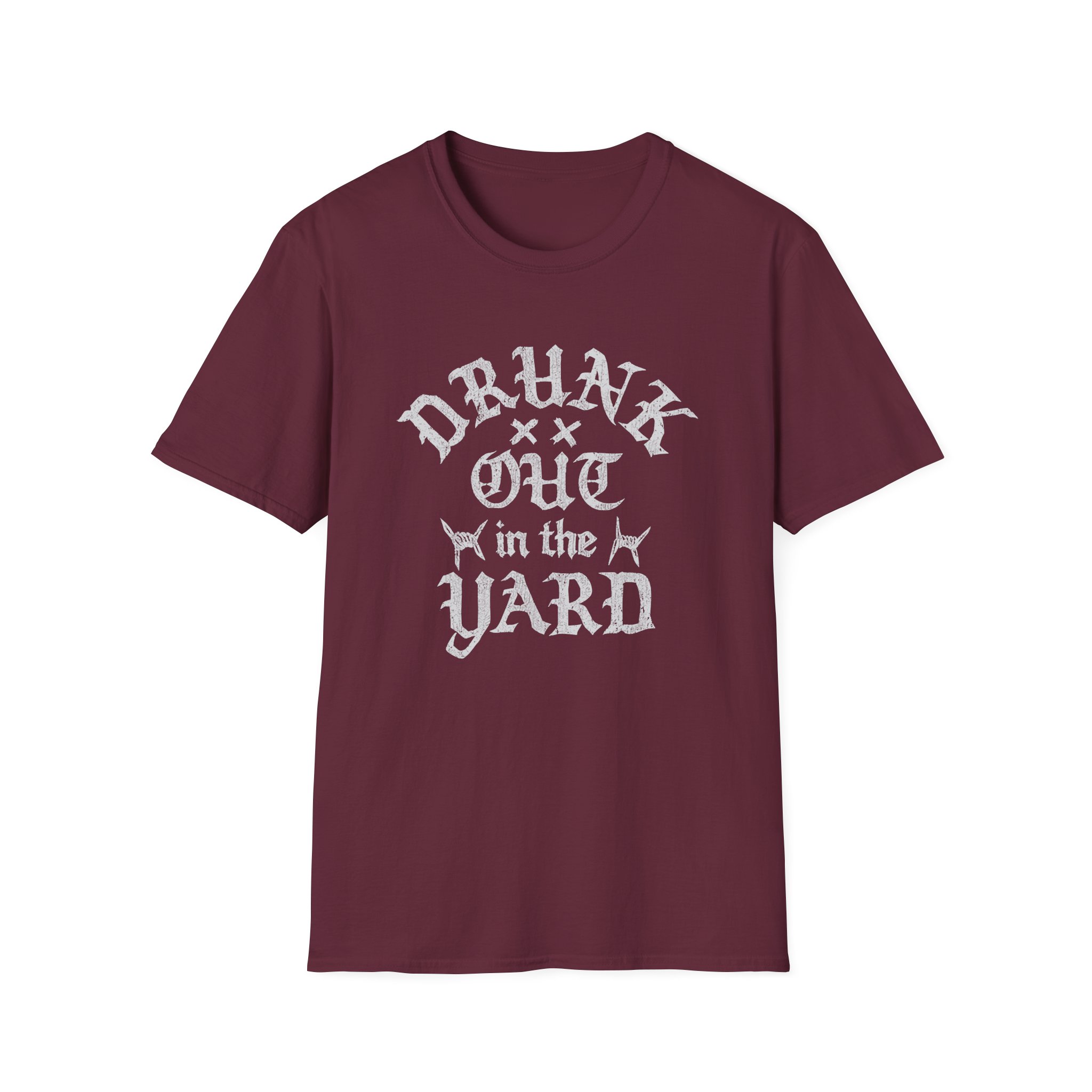 Hardy Drunk Out in the Yard Unisex Softstyle T-Shirt