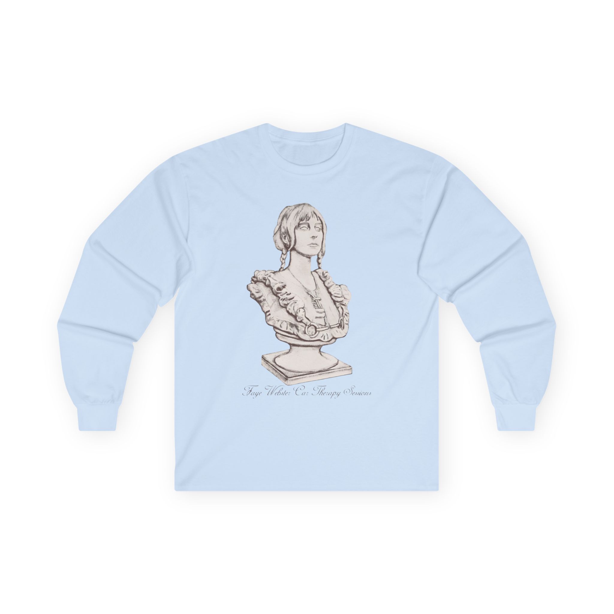 Faye Webster Car Therapy Sessions Bust Unisex Ultra Cotton Long Sleeve Tee