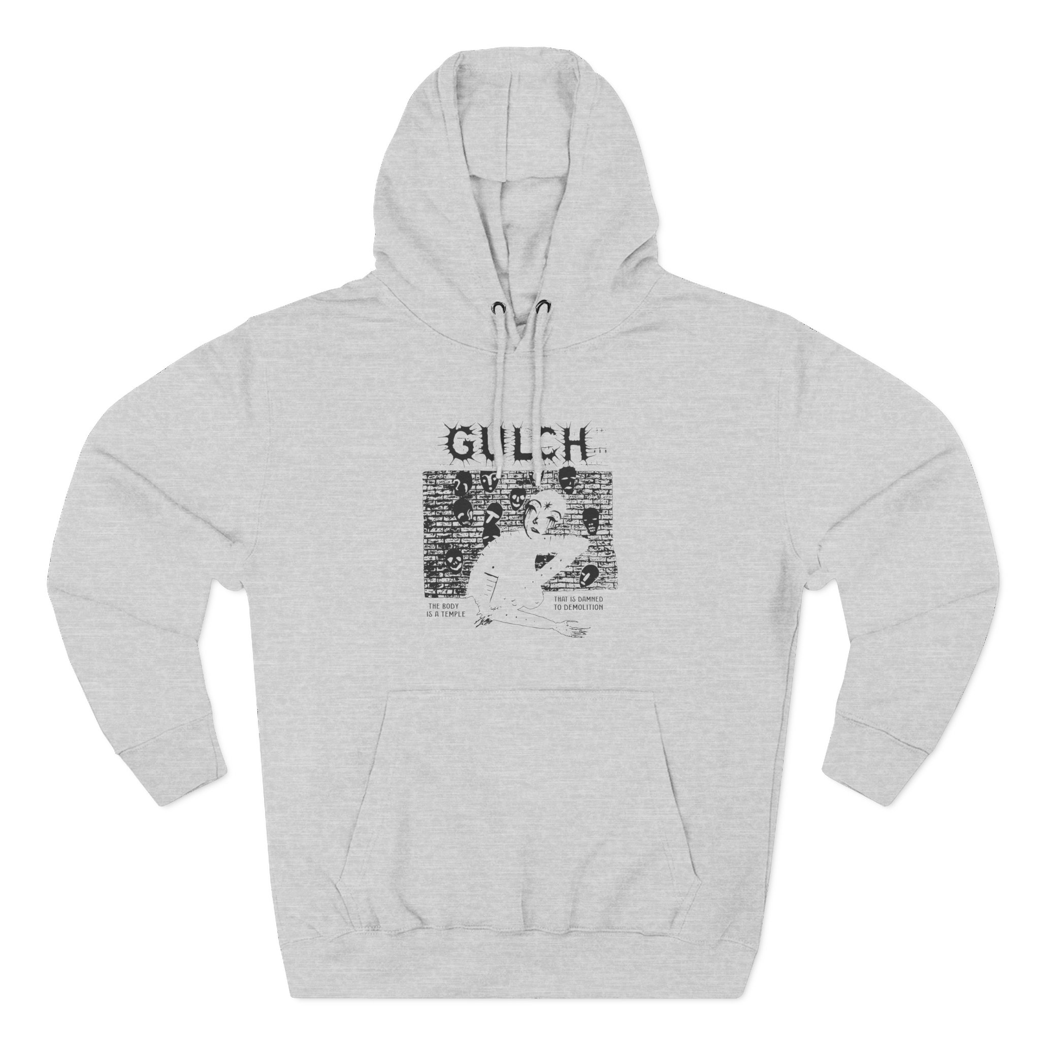 Gulch Band Three-Panel Fleece Hoodie