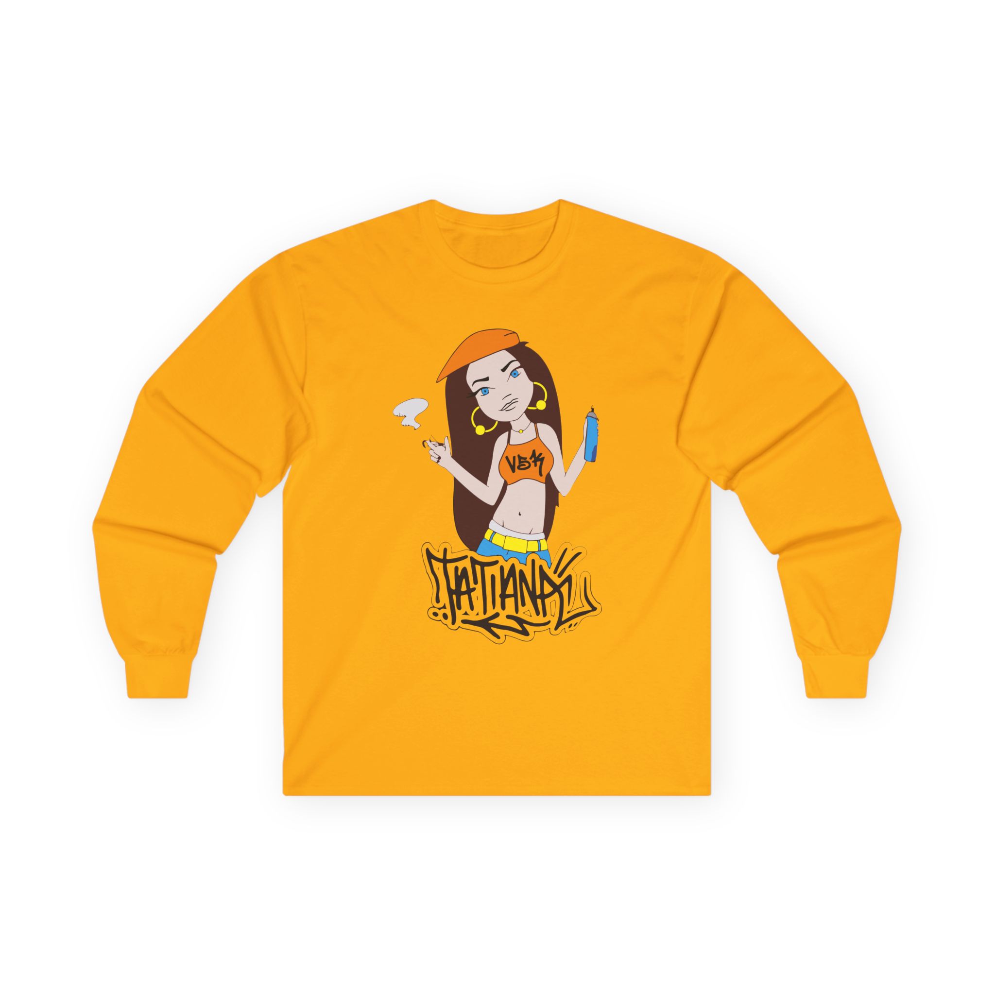 Kiz Tatiana Unisex Ultra Cotton Long Sleeve Tee