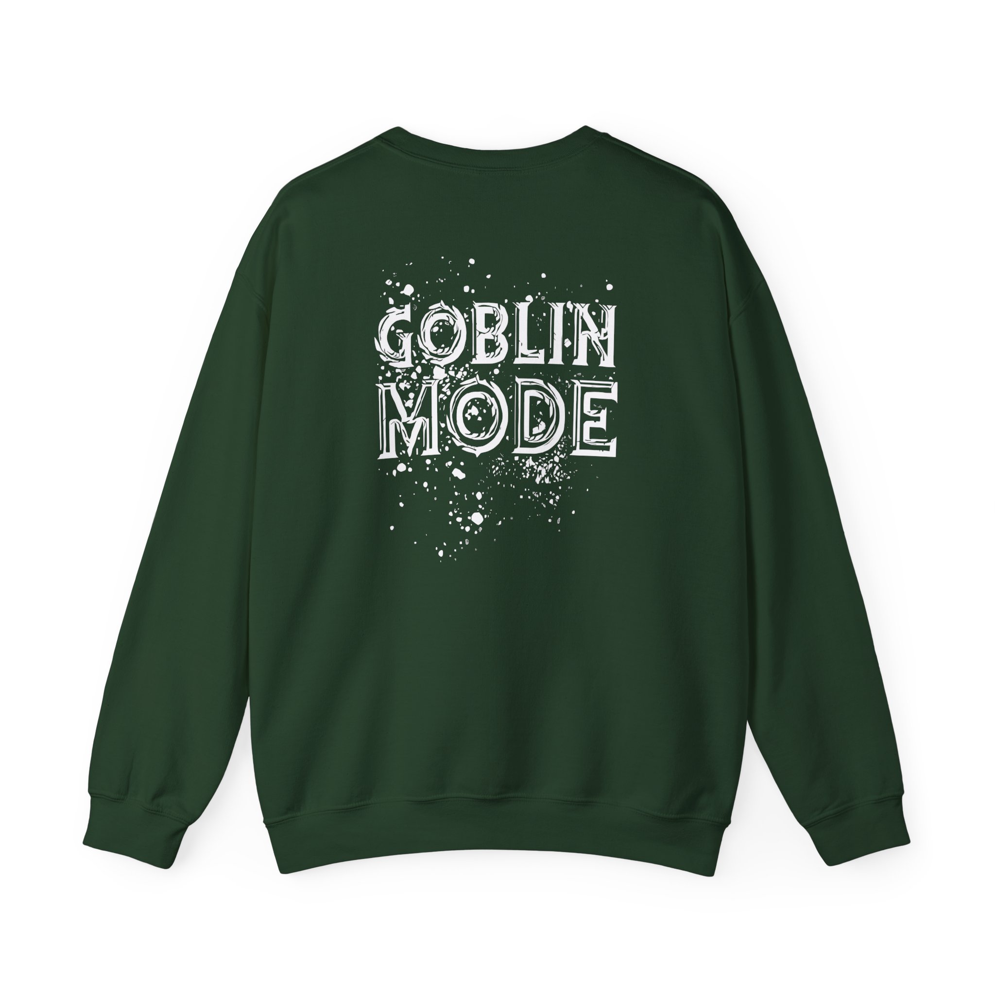 Nekrogoblikon Goblin Mode Raglan Unisex Heavy Blendâ„¢ Crewneck Sweatshirt