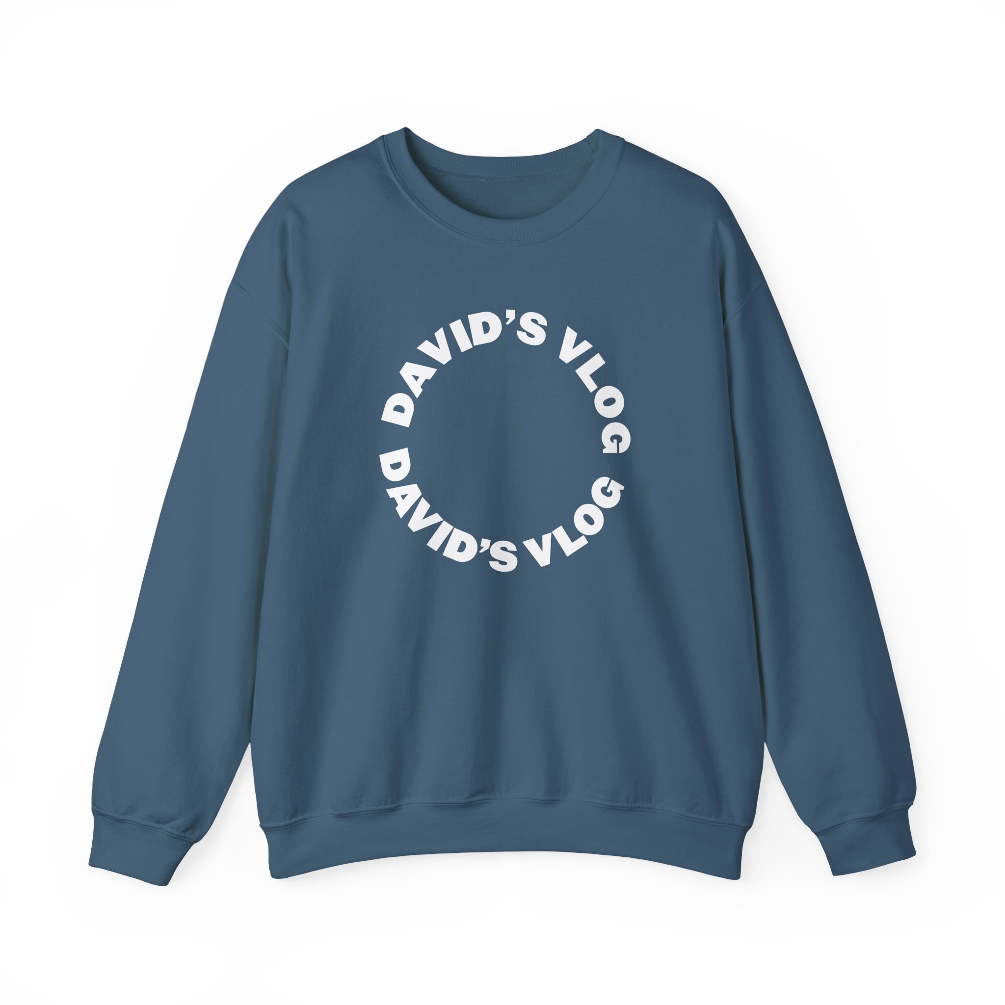David Dobrik David's Vlog Unisex Heavy Blendâ„¢ Crewneck Sweatshirt