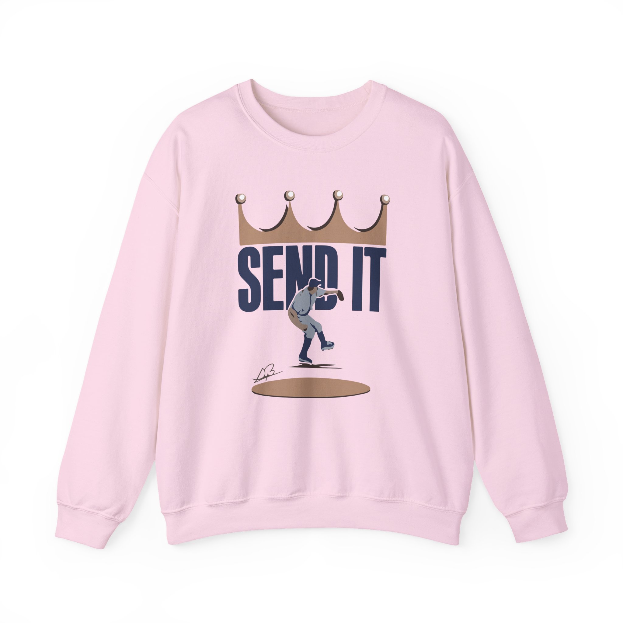 Trevor Bauer Send It Unisex Heavy Blendâ„¢ Crewneck Sweatshirt