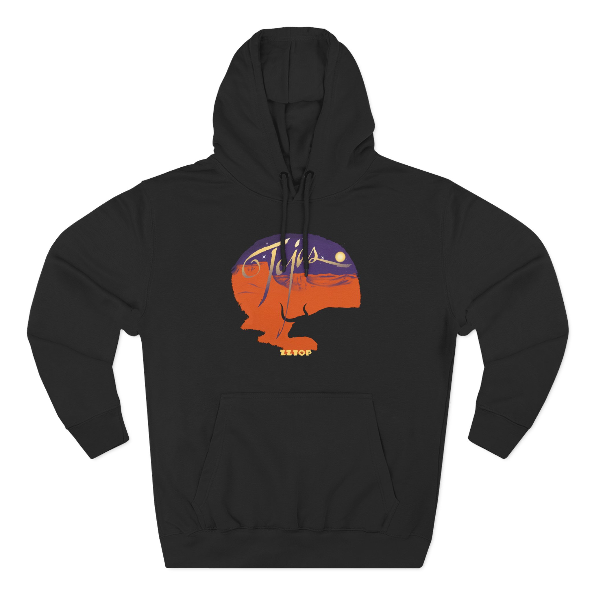 ZZ Top Tejas Three-Panel Fleece Hoodie