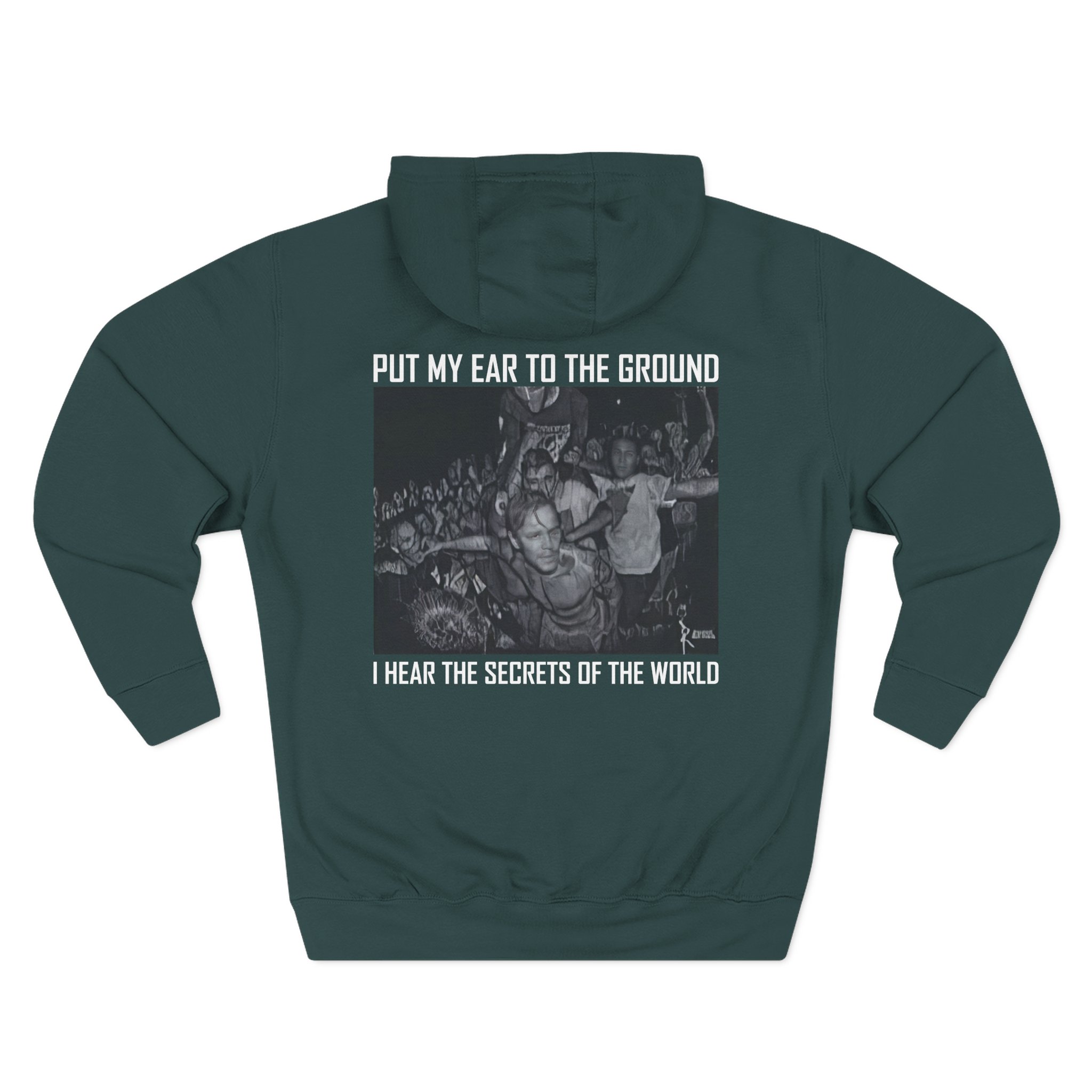 Trapped Under Ice Secrets of the World Three-Panel Fleece Hoodie