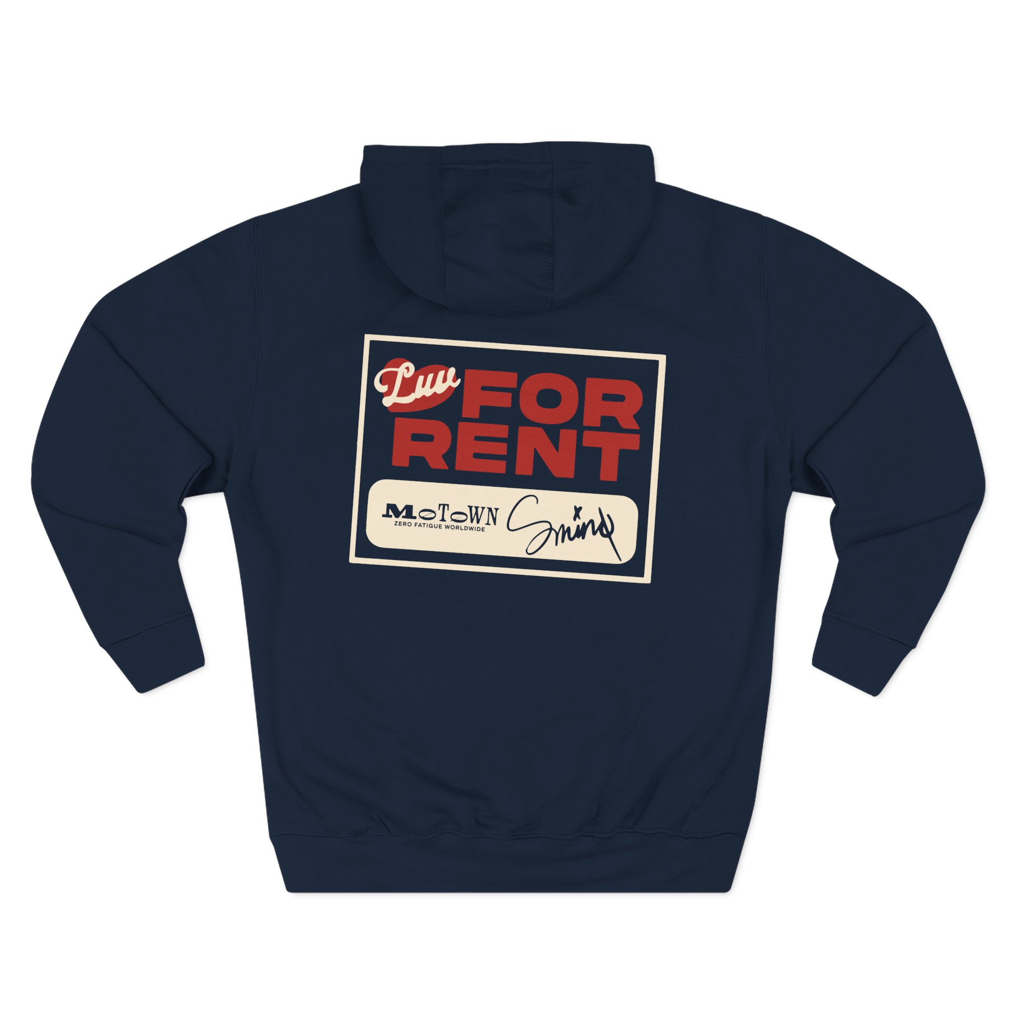 Smino Luv 4 Rent Three-Panel Fleece Hoodie