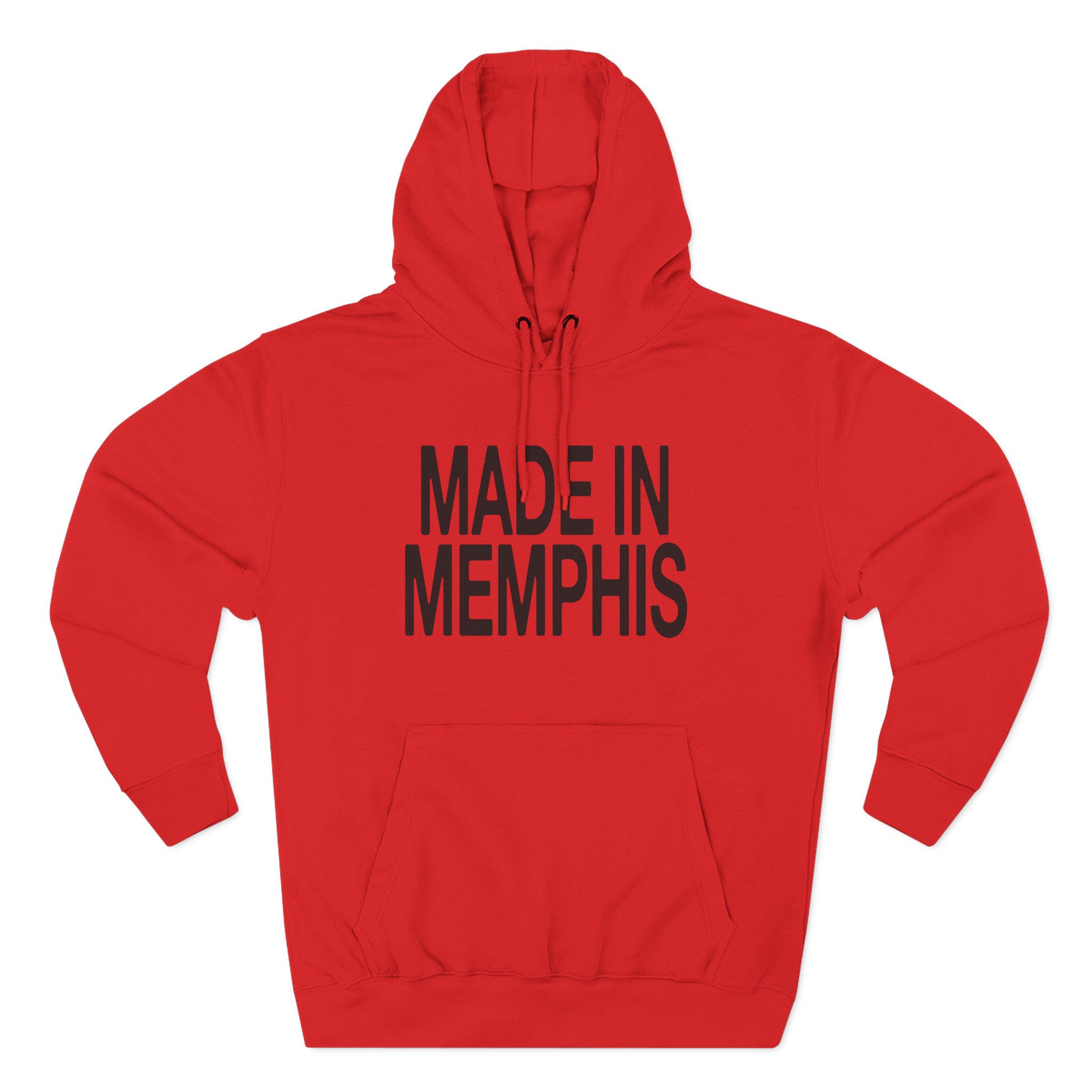 JT Made in Memphis Three-panel Fleece Hoodie