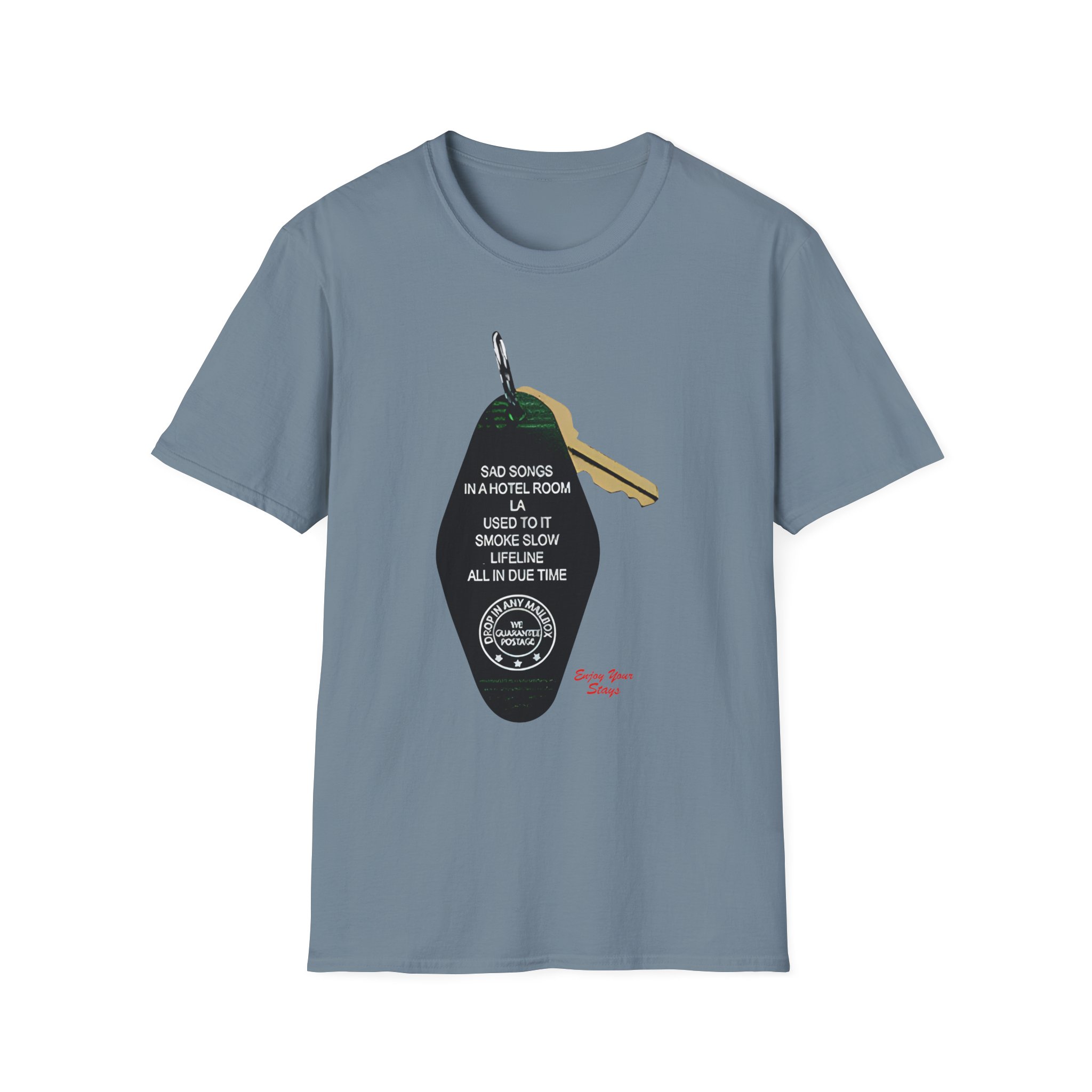 Joshua Bassett Hotel Room Key Unisex Softstyle T-Shirt