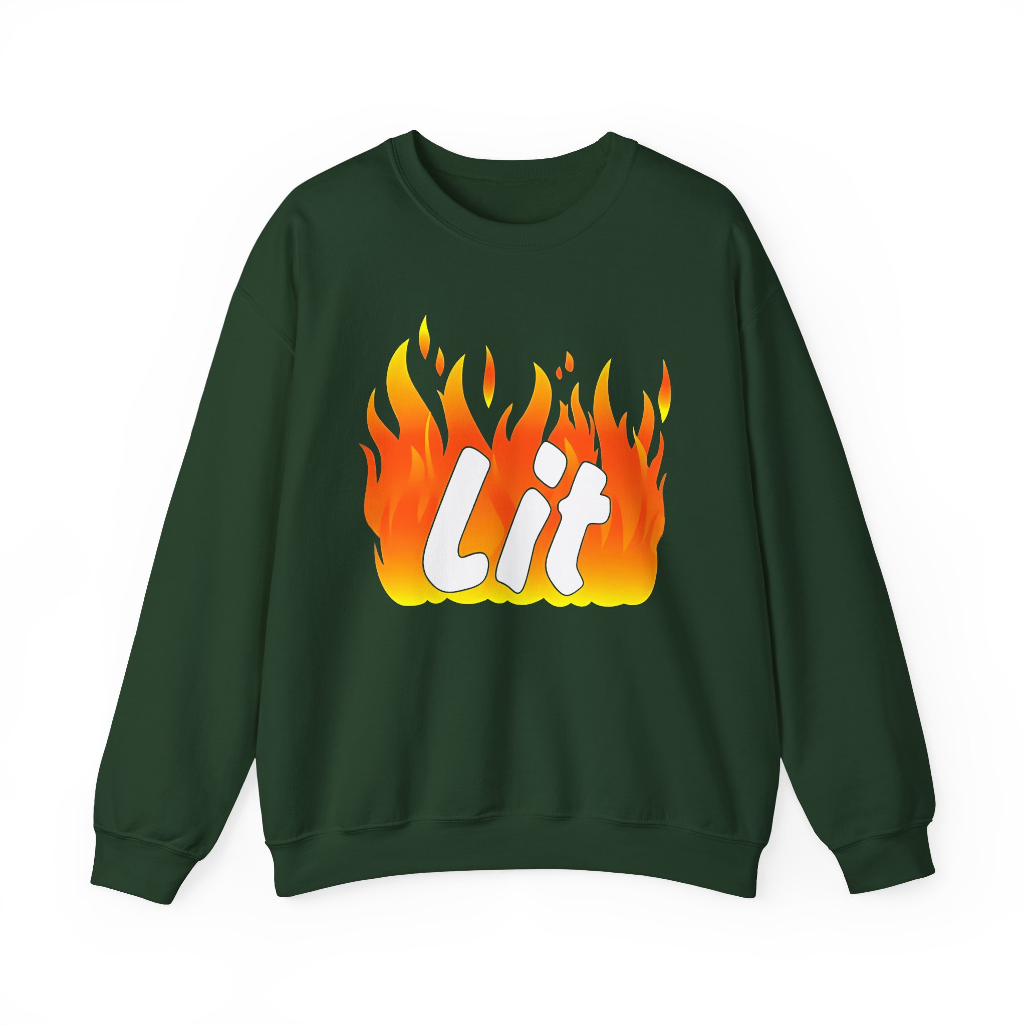 Dobre brothers Lit fire Unisex Heavy Blendâ„¢ Crewneck Sweatshirt