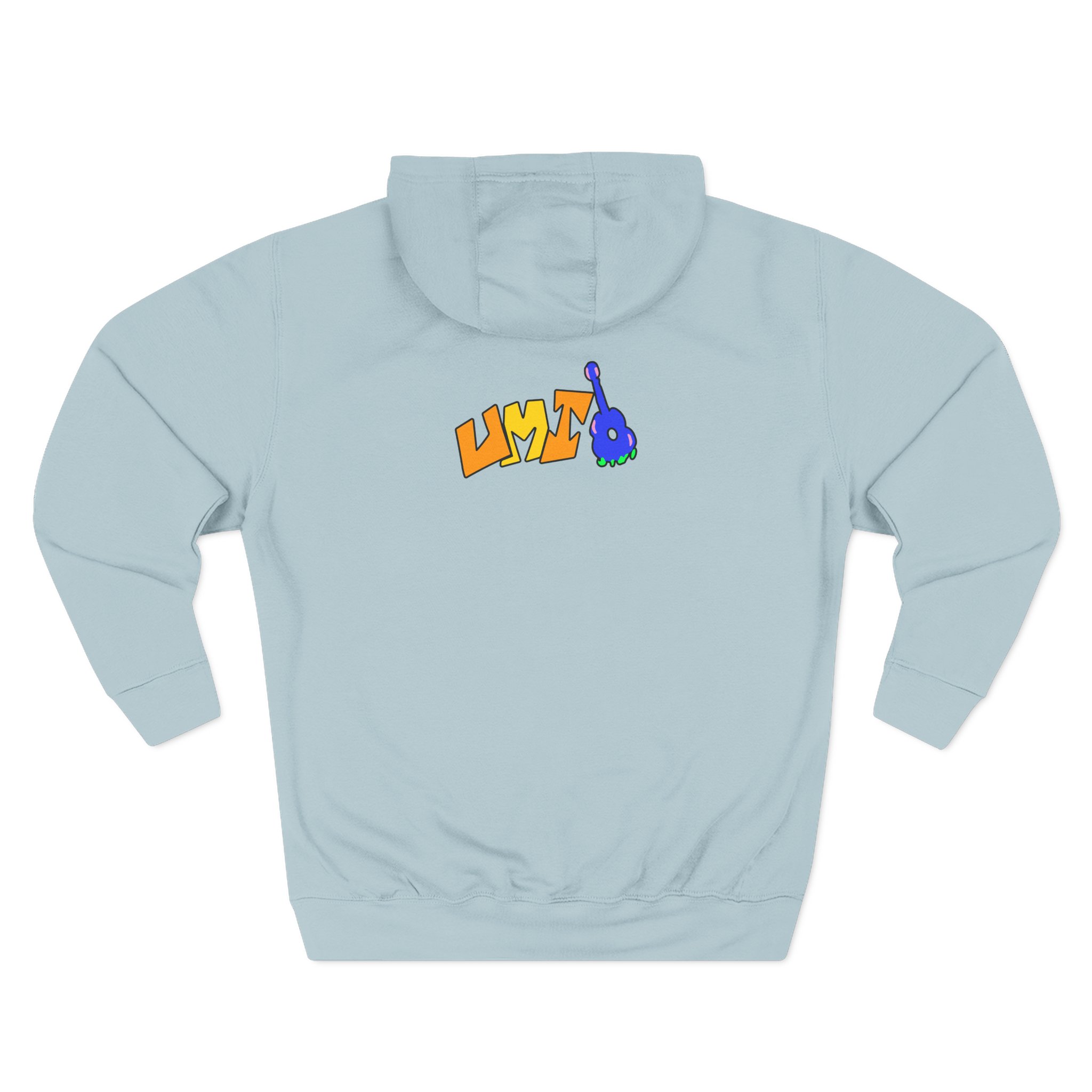 Umi Peaceful Soul Three-Panel Fleece Hoodie