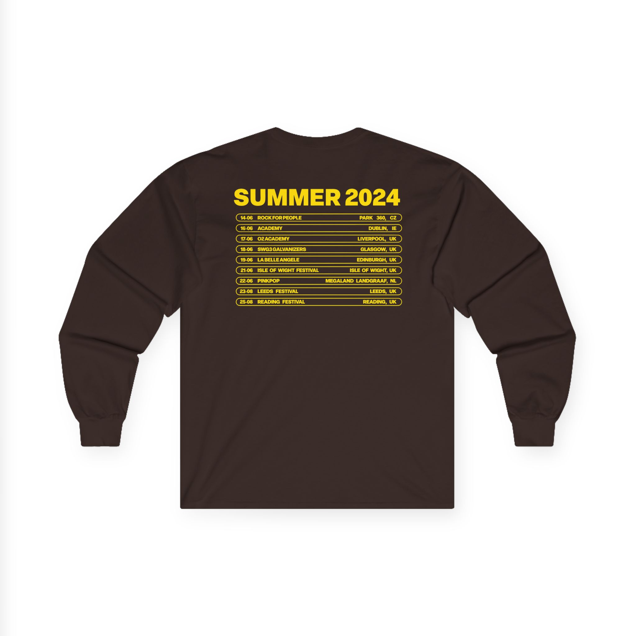 James Marriott Uk Eu 2024 Tour Unisex Ultra Cotton Long Sleeve Tee