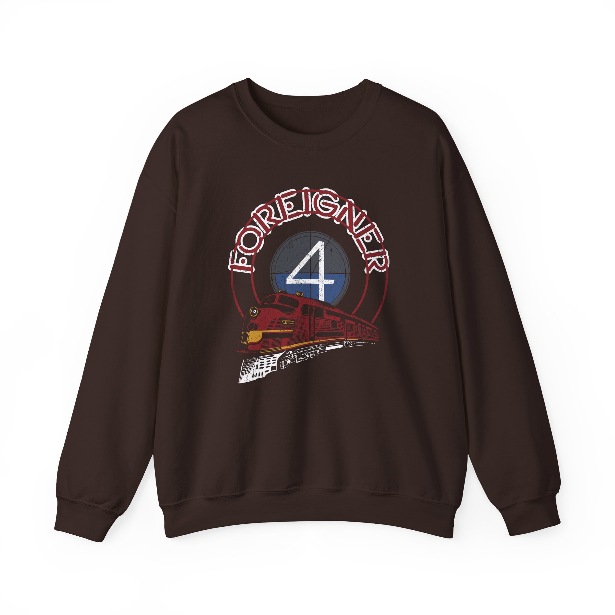 Foreigner Train Unisex Heavy Blendâ„¢ Crewneck Sweatshirt