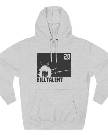 Billy Talent 20th Anniversary Three-Panel Fleece Hoodie