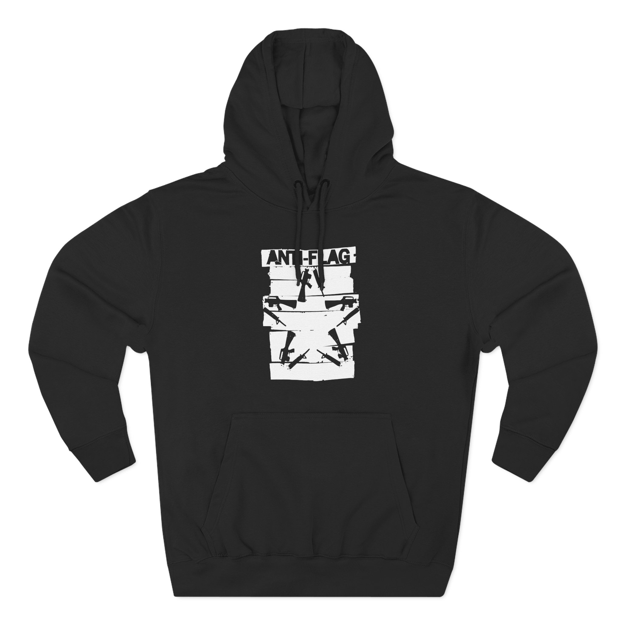 Anti Flag Duct Tape Three-Panel Fleece Hoodie