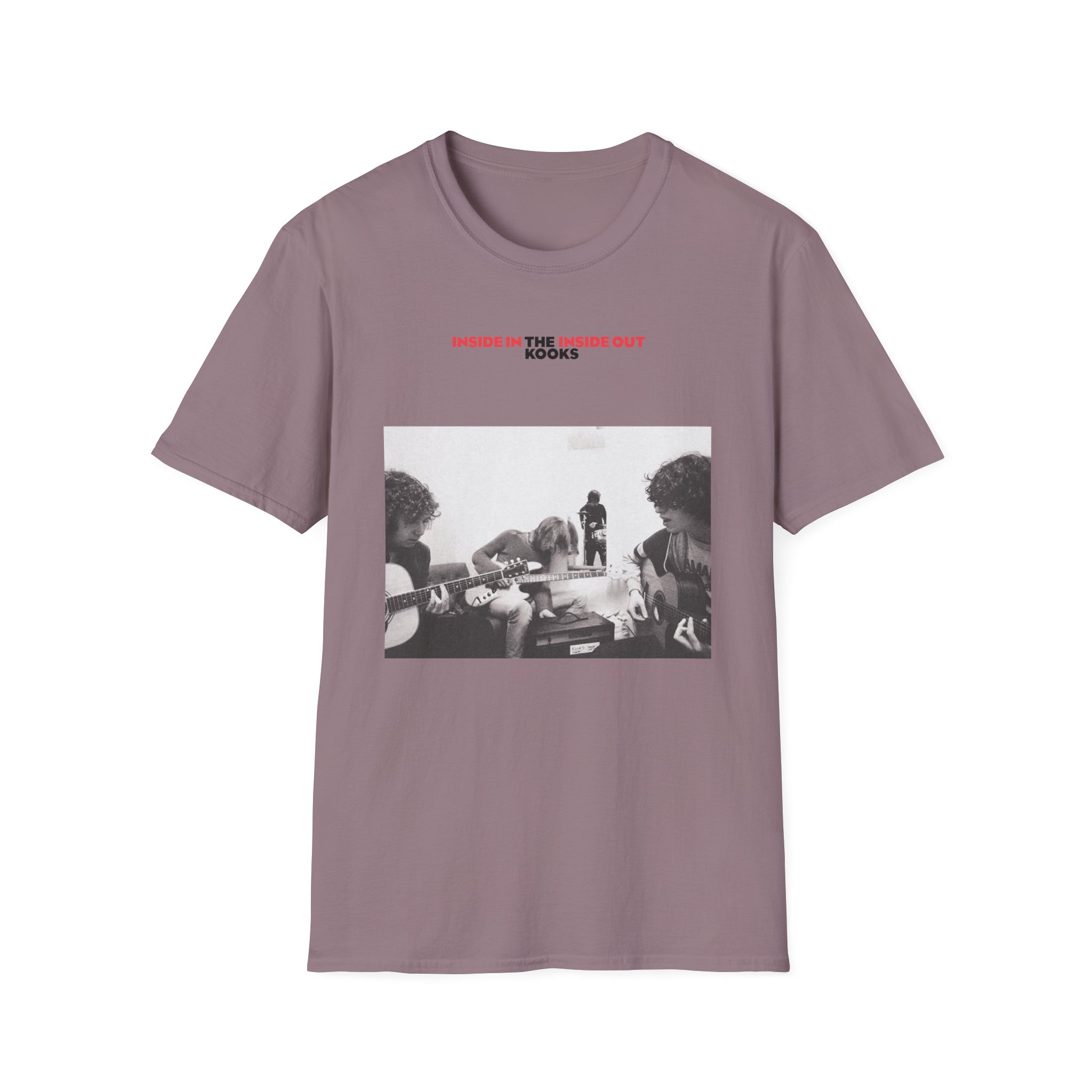 The Kooks Inside In inside Out Album Cover Unisex Softstyle T-Shirt