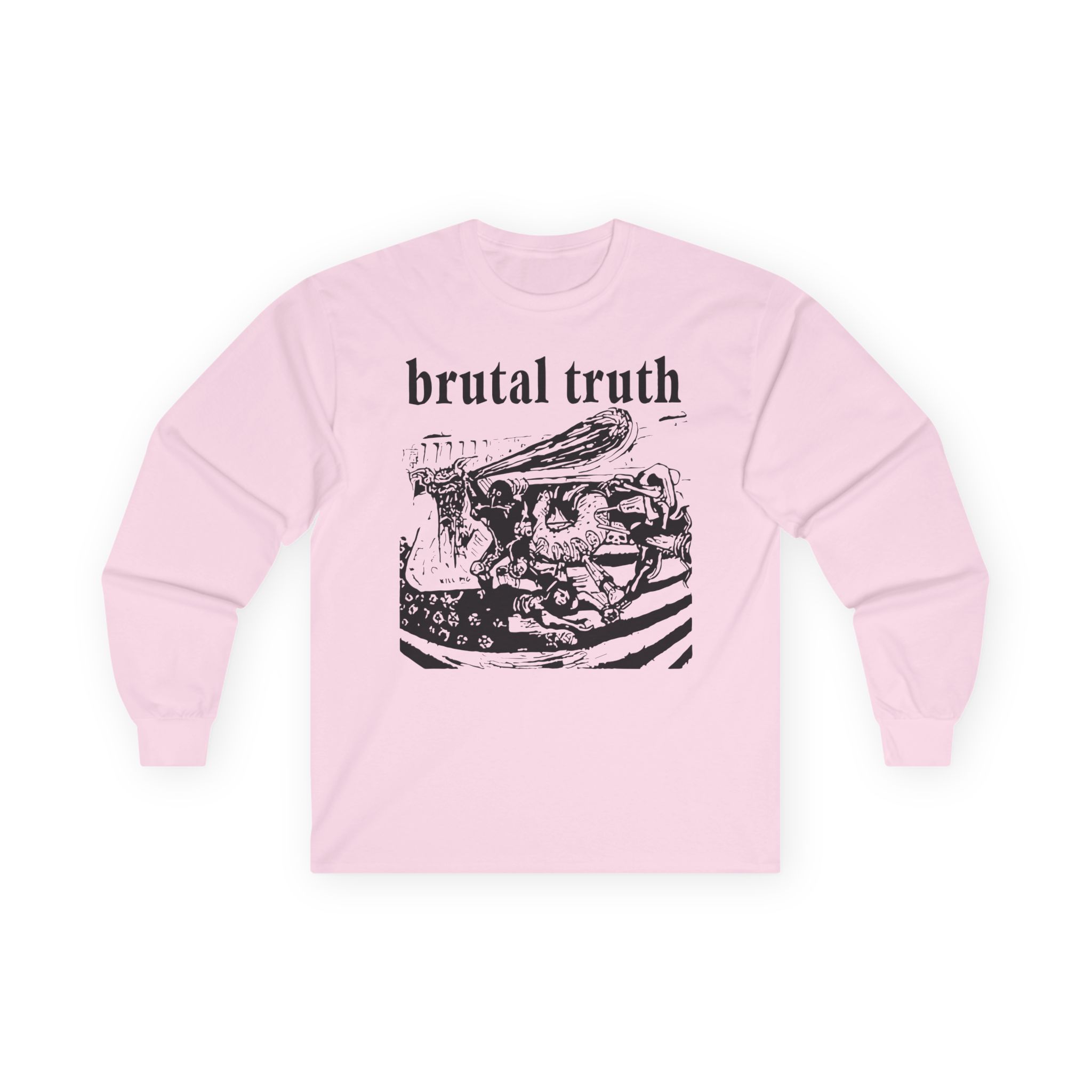 Brutal Truth Kill Pig Unisex Ultra Cotton Long Sleeve Tee