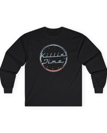 Clint Black Chrome Killing Time Unisex Ultra Cotton Long Sleeve Tee