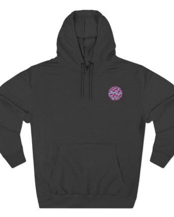 Just Trish Three-Panel Fleece Hoodie