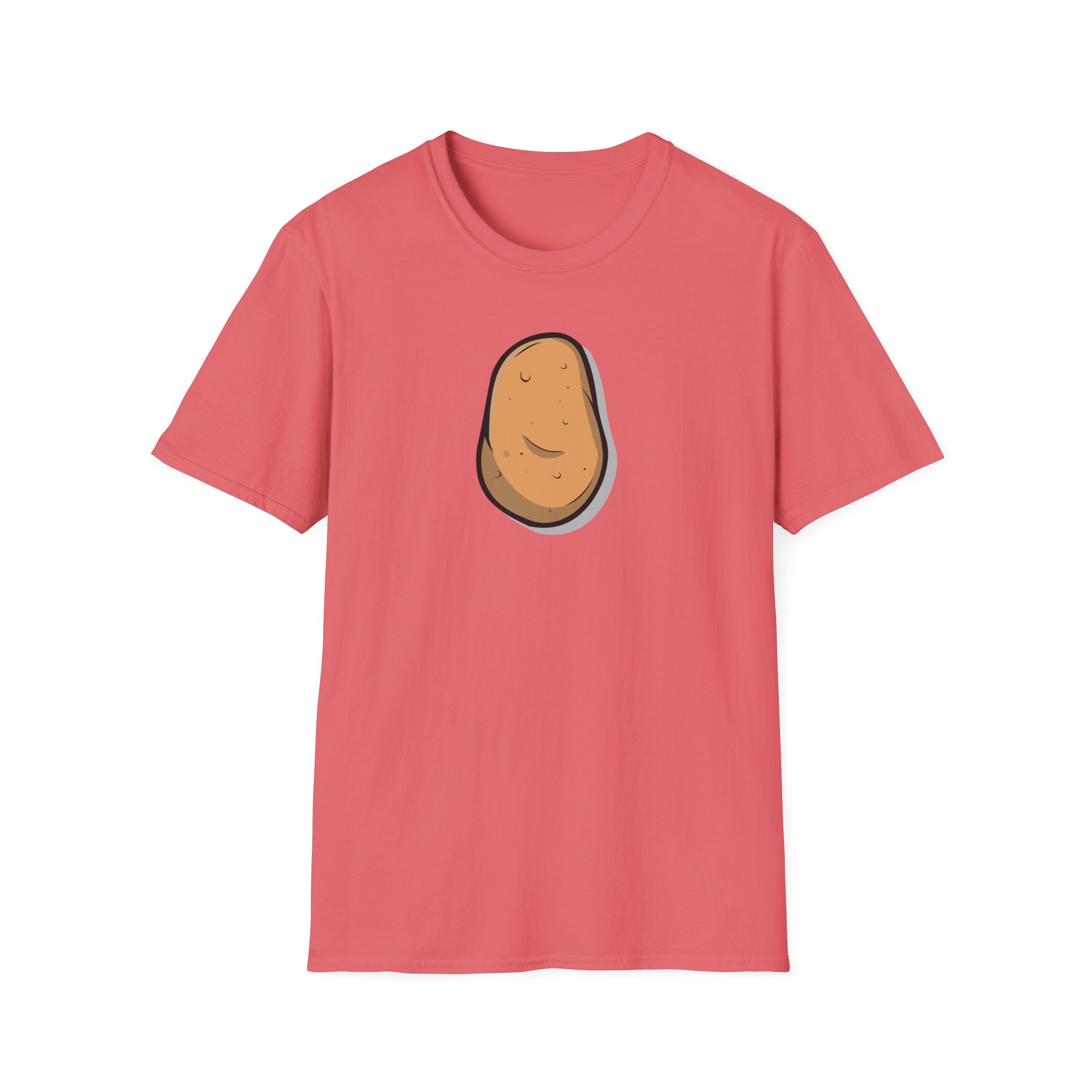 Slogoman Potato Unisex Softstyle T-Shirt