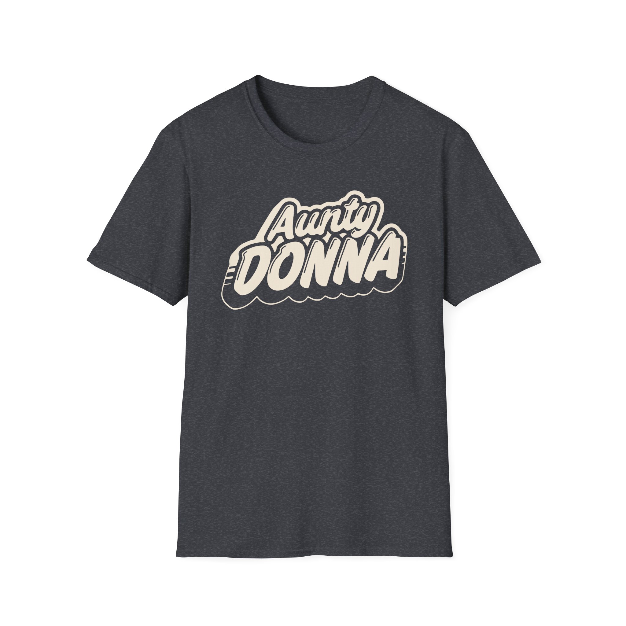 Aunty Donna Bubble Logo Unisex Softstyle T-Shirt