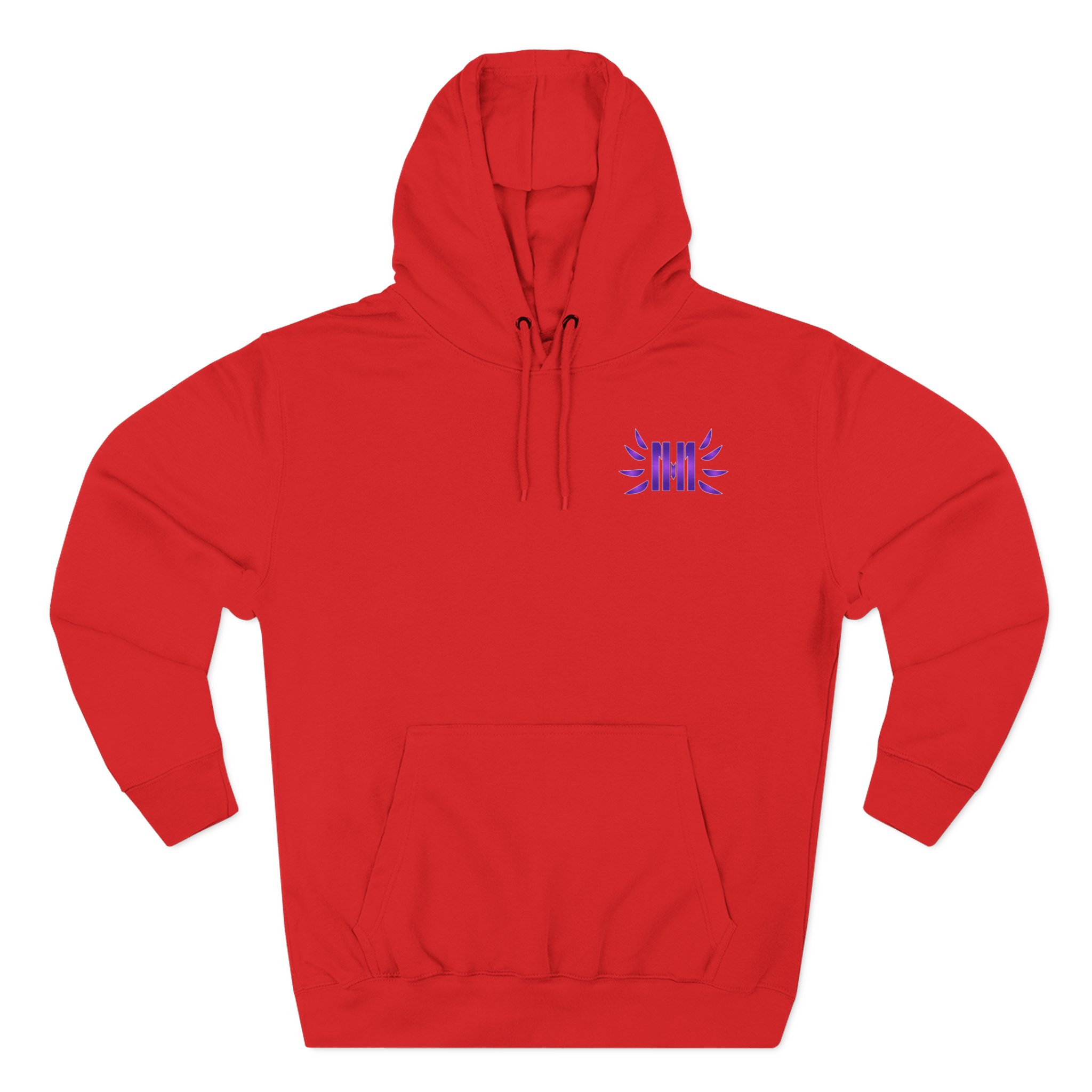 Heelmike Three-Panel Fleece Hoodie