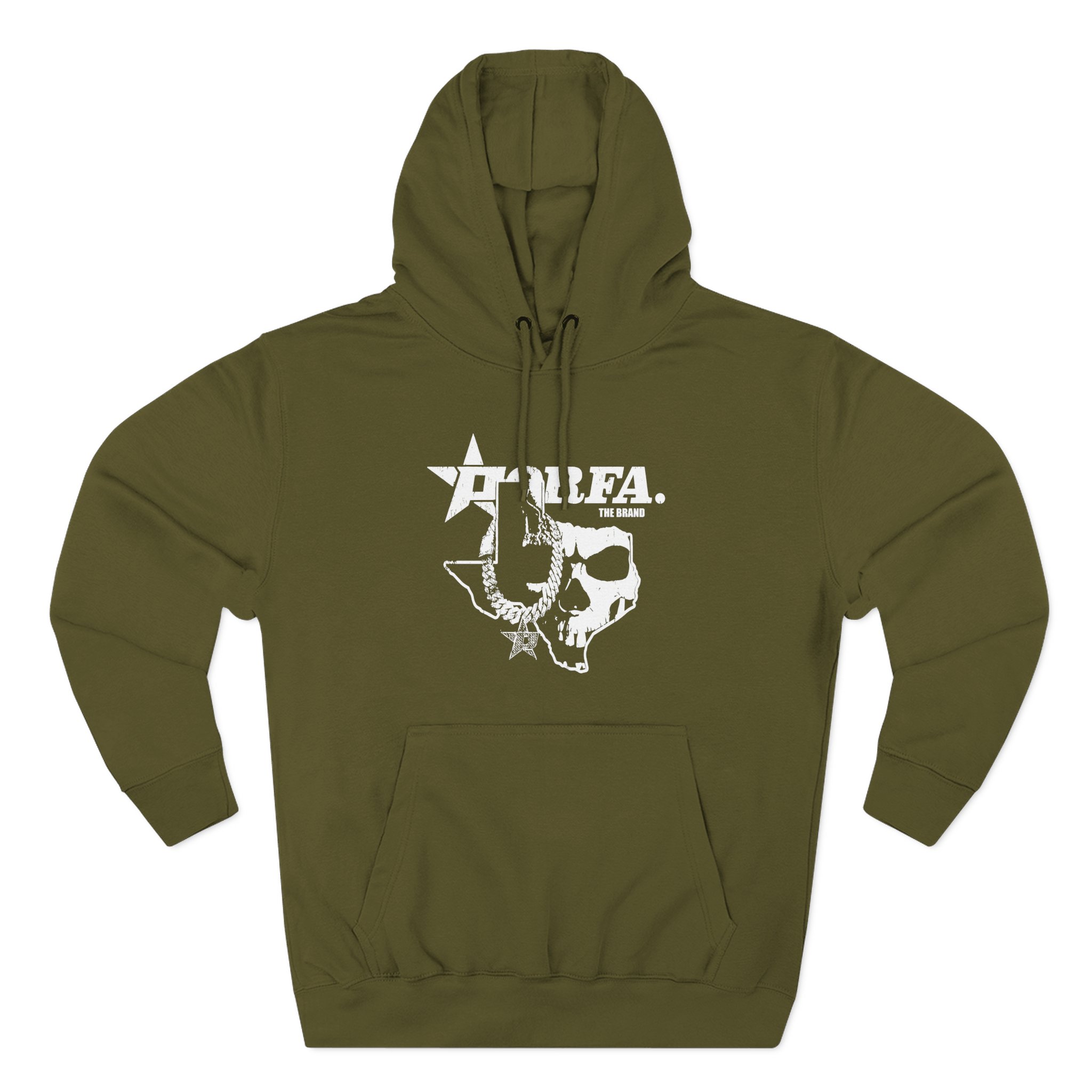 Porfa Texas Chain Three-Panel Fleece Hoodie