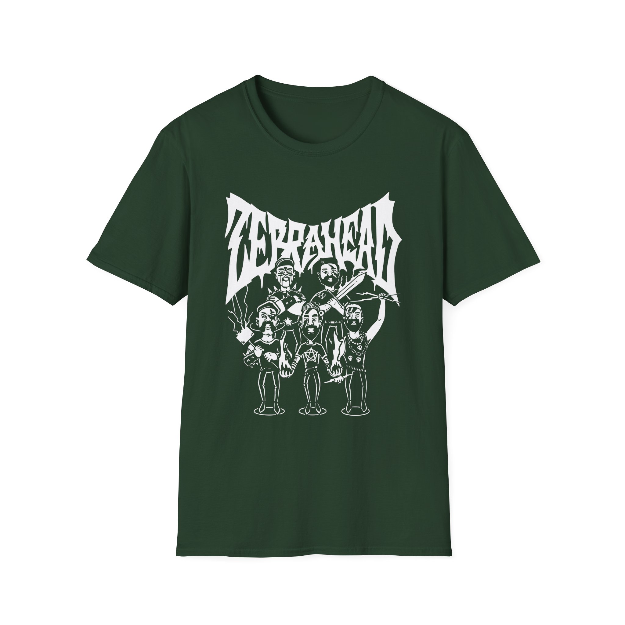 Zebrahead Goth Unisex Softstyle T-Shirt
