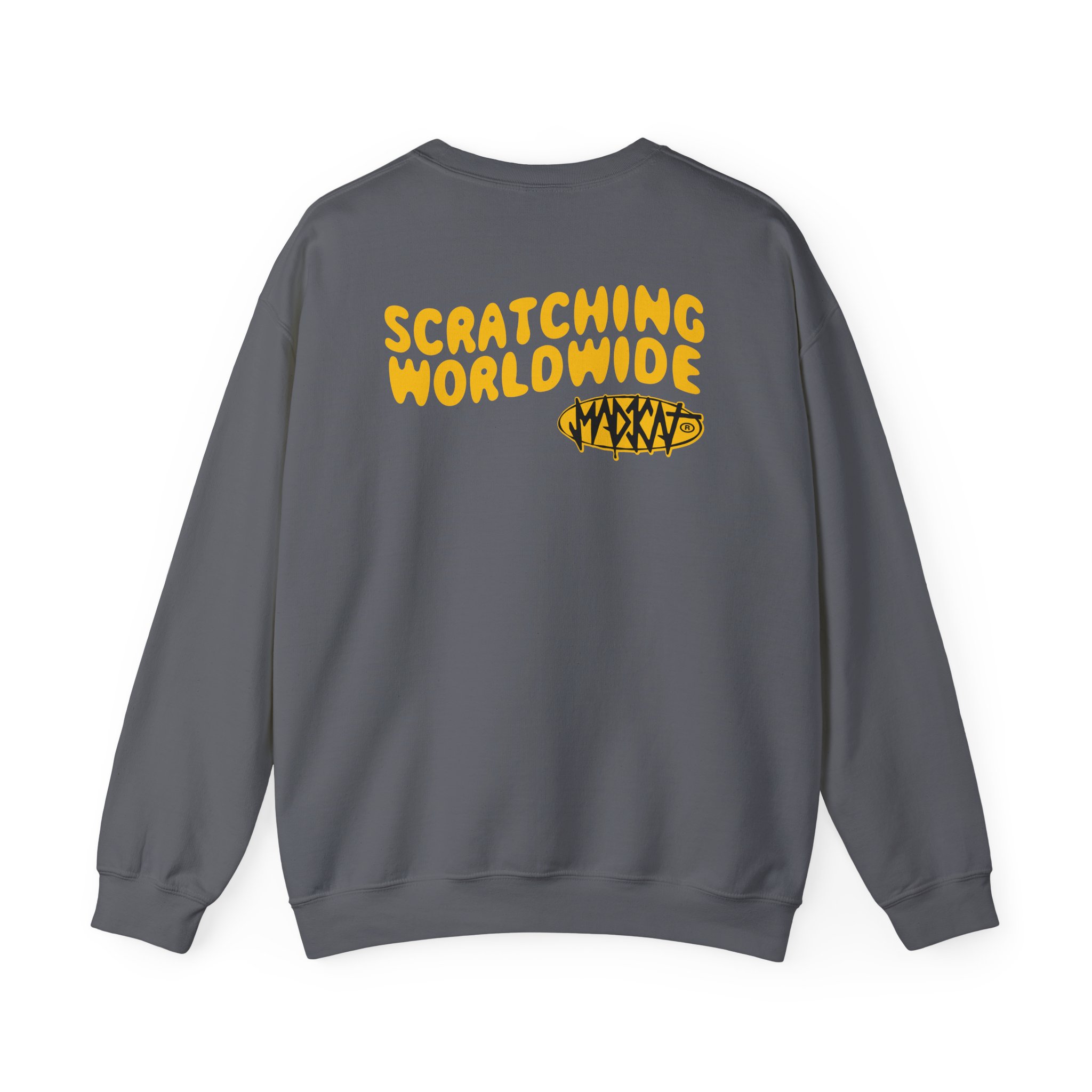Rubius Scratching Worldwide Unisex Heavy Blendâ„¢ Crewneck Sweatshirt