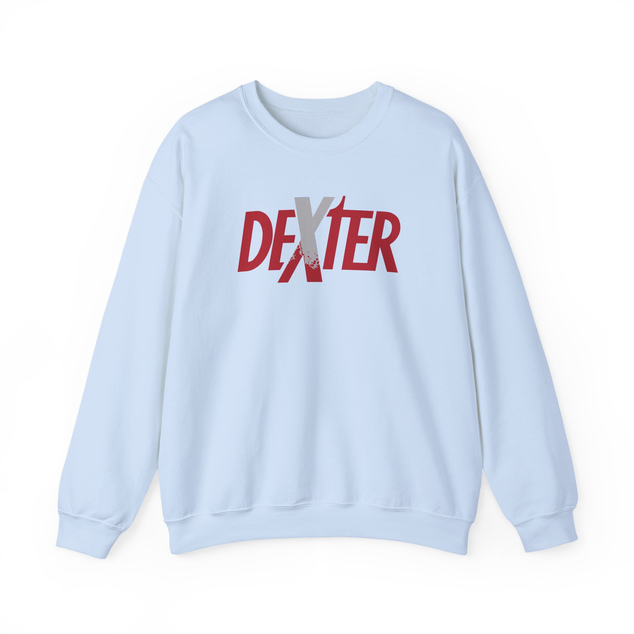 Dexter Spatter Logo Unisex Heavy Blendâ„¢ Crewneck Sweatshirt