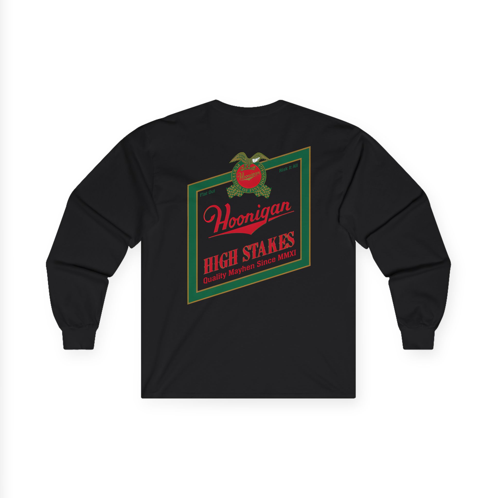 Ken Block Hoonigan High Stakes Unisex Ultra Cotton Long Sleeve Tee