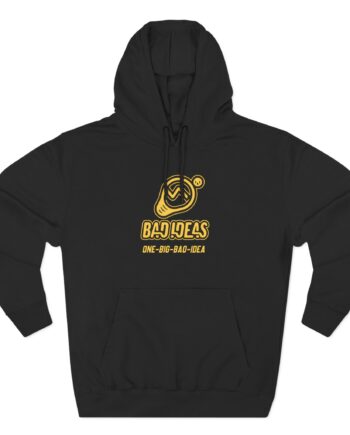 Bad Ideas Three-Panel Fleece Hoodie