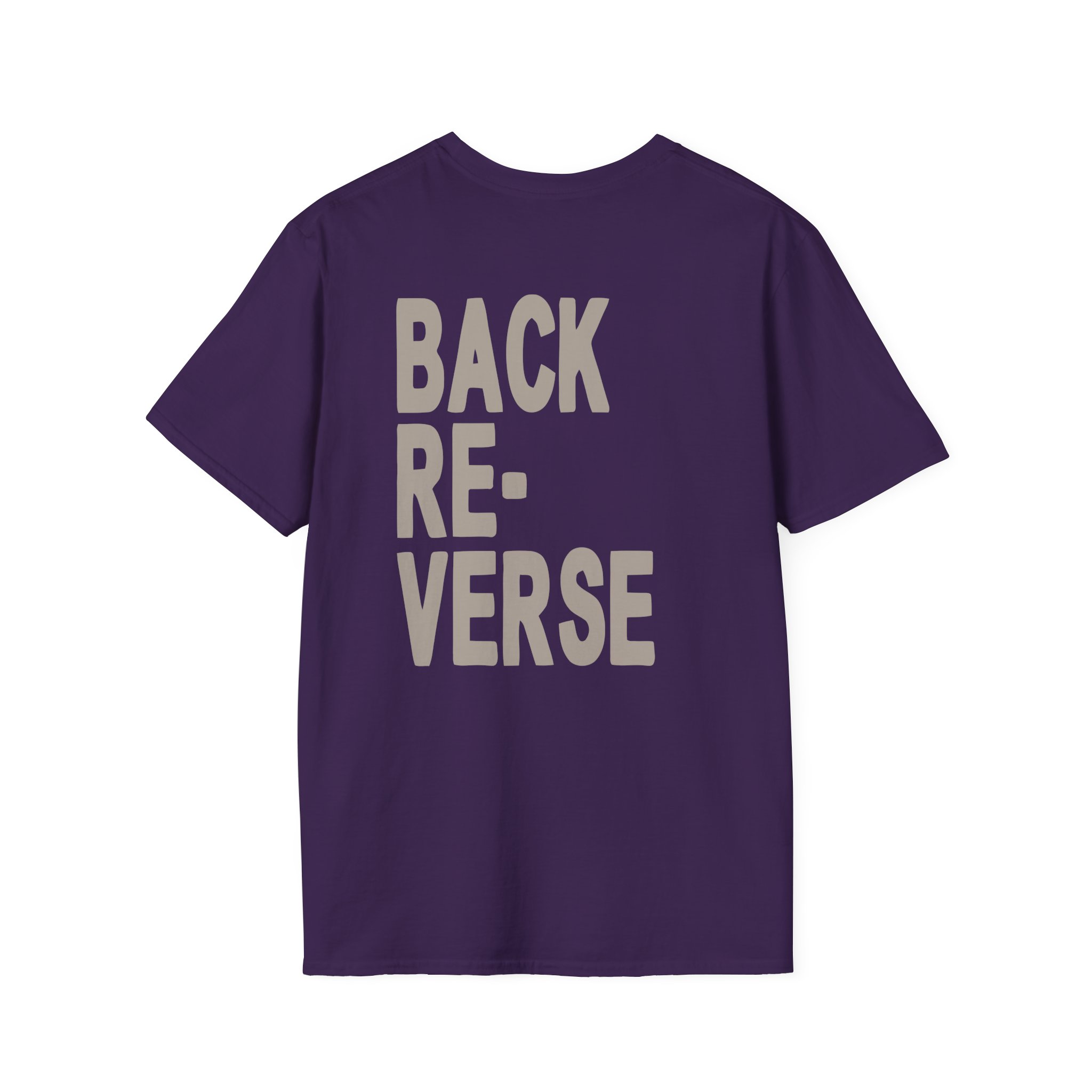 Armchair Expert Reverse Back Unisex Softstyle T-Shirt