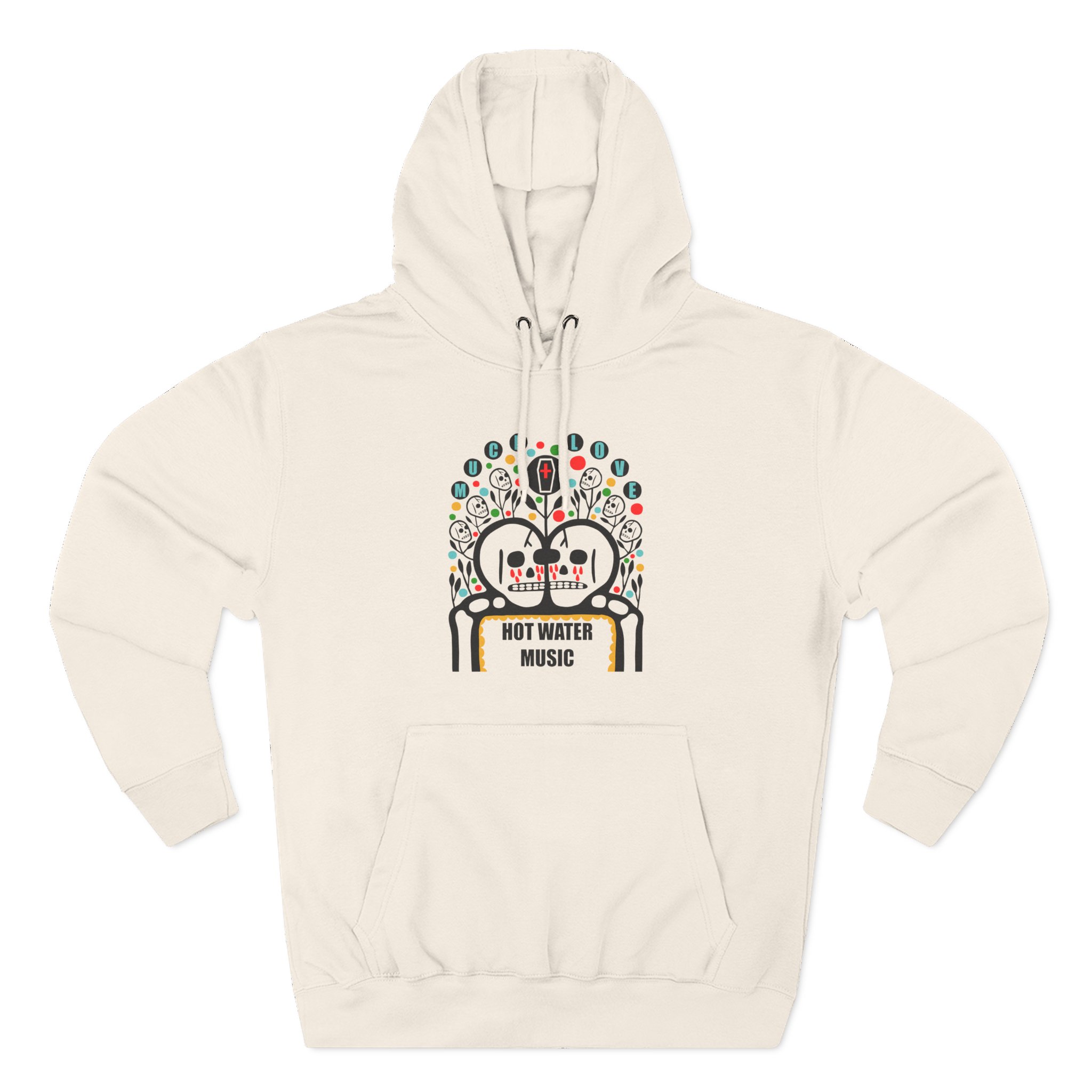 Hot Water Music Much Love Three-Panel Fleece Hoodie