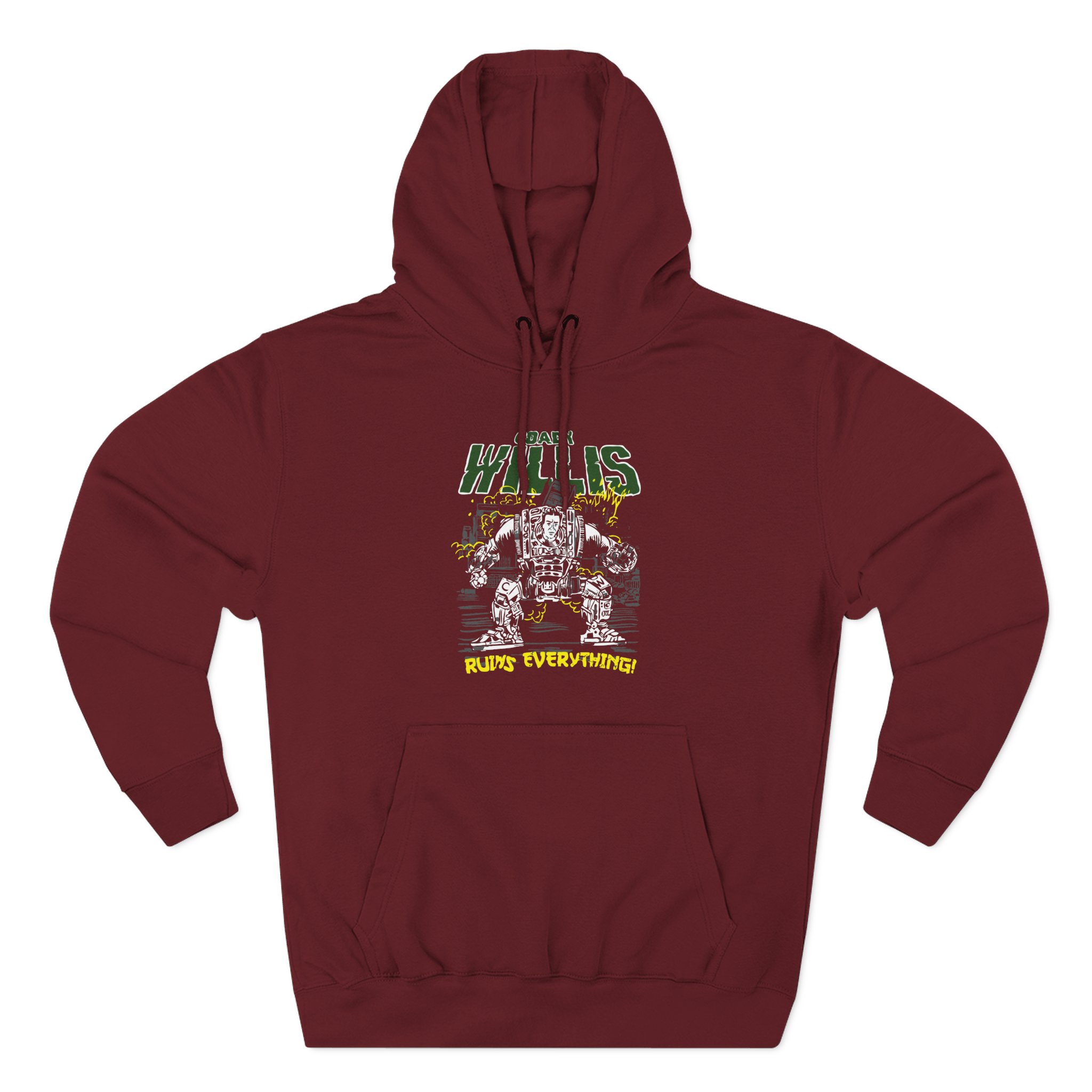 Melvins Three-Panel Fleece Hoodie