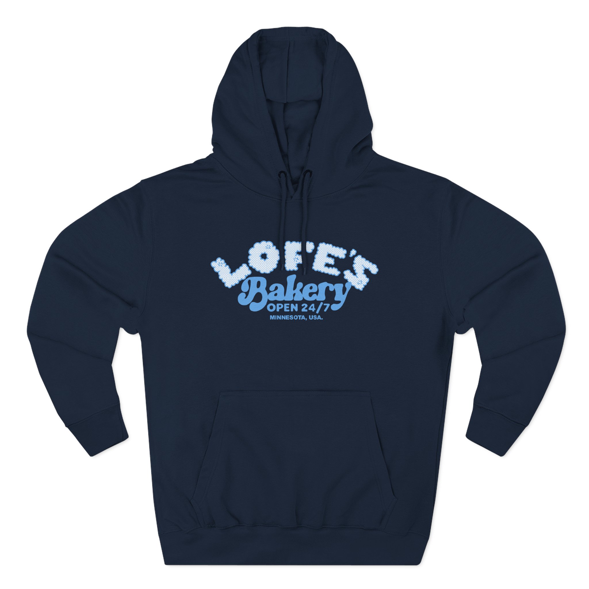 Lofe Bakery Three-Panel Fleece Hoodie